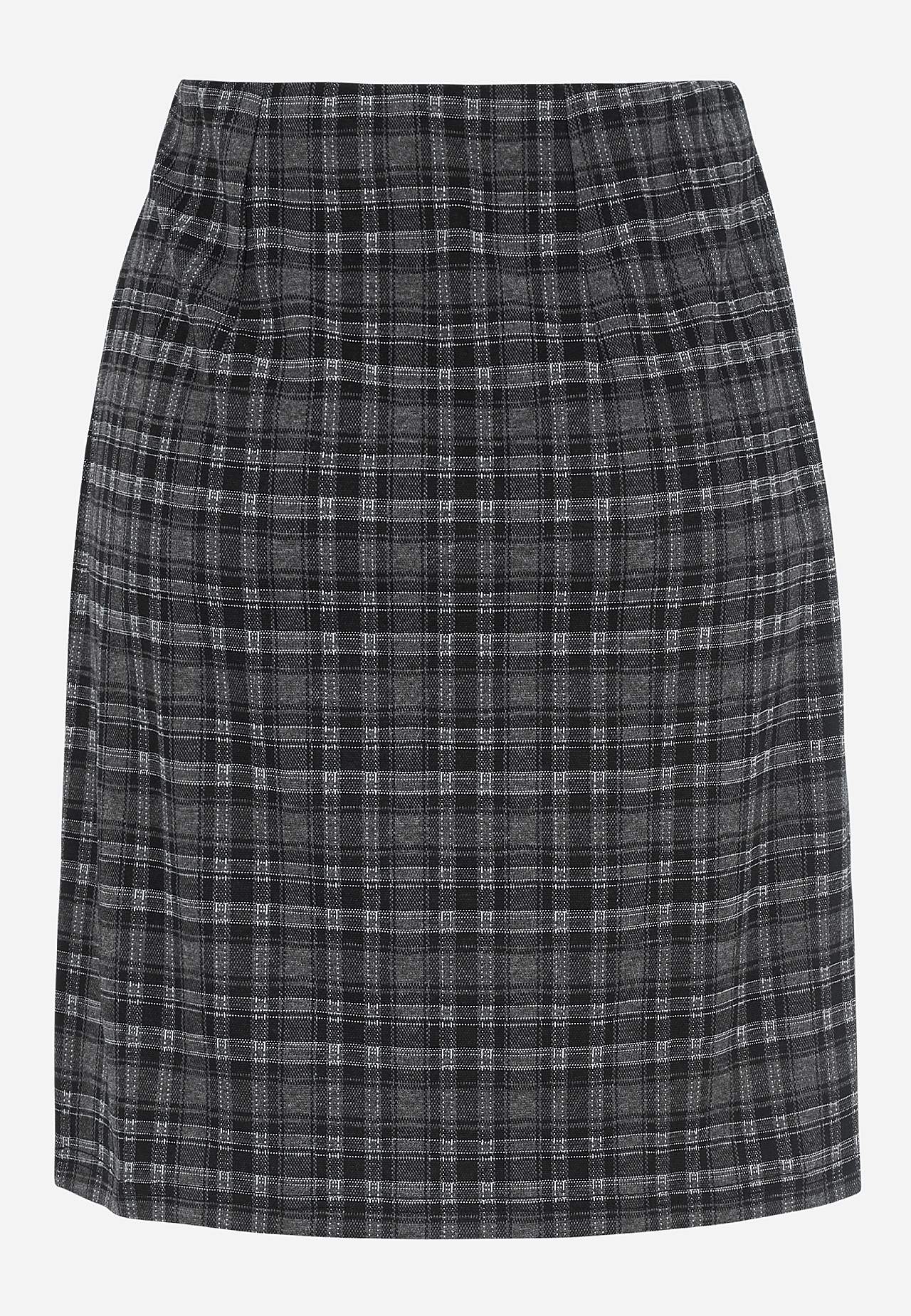 Jacquardmønstret nederdel