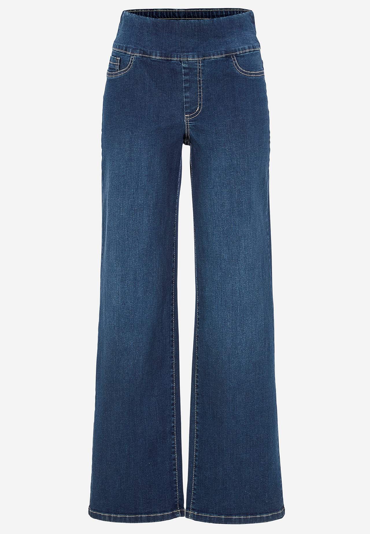 Jeans med høj elastisk talje Elisa