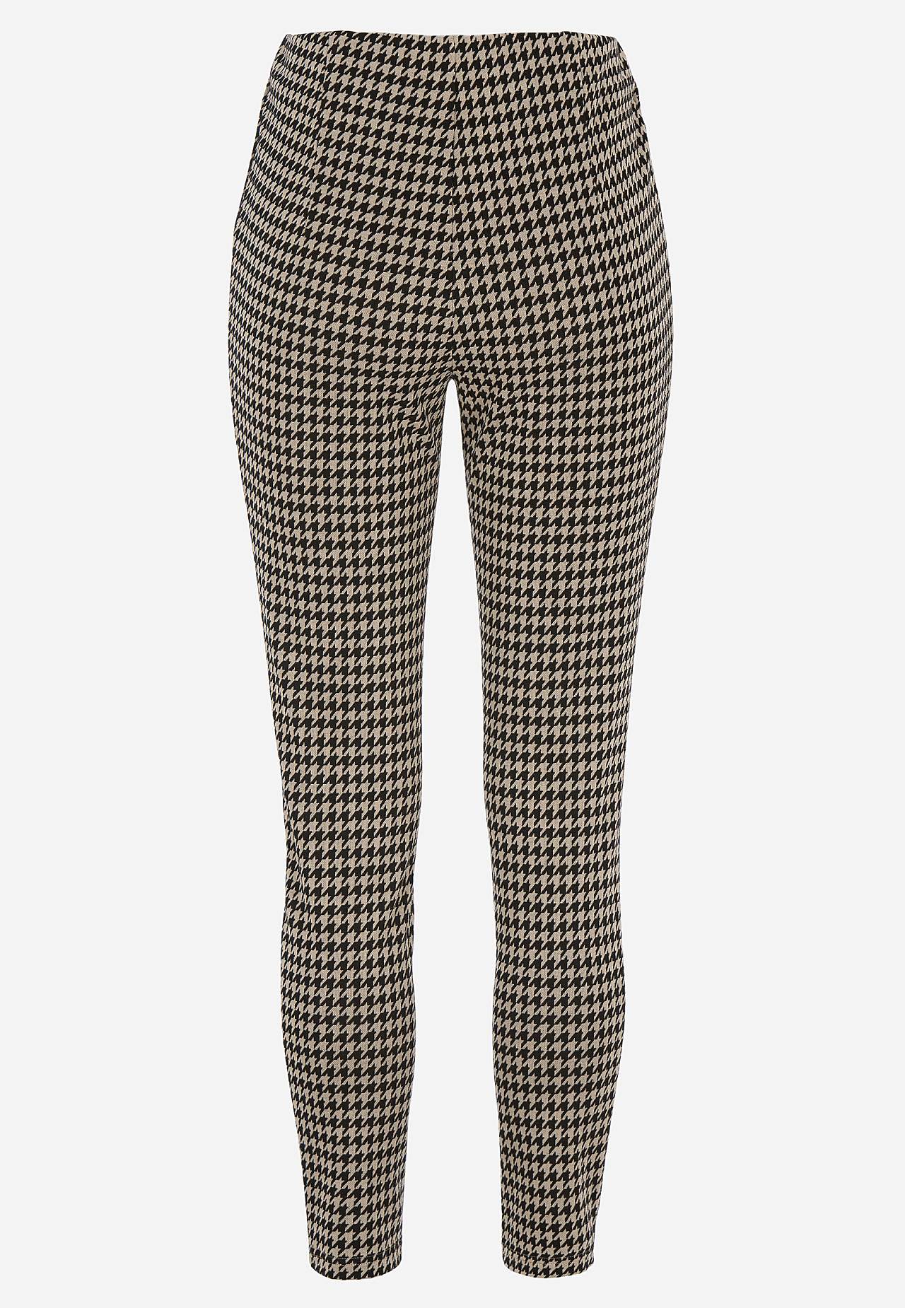 Jacquardmønstrede leggings