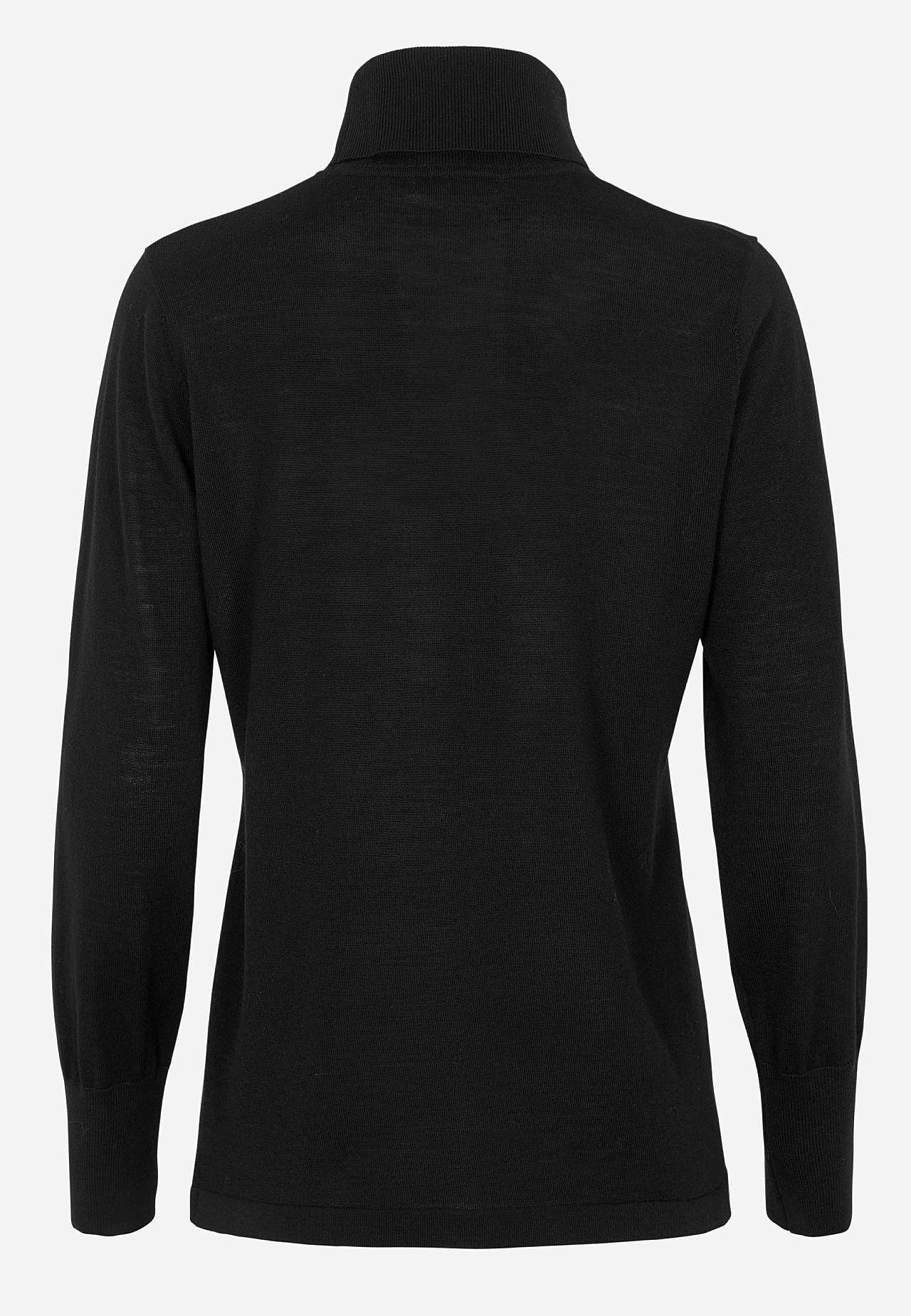Turtleneck Premium trøje i merinould