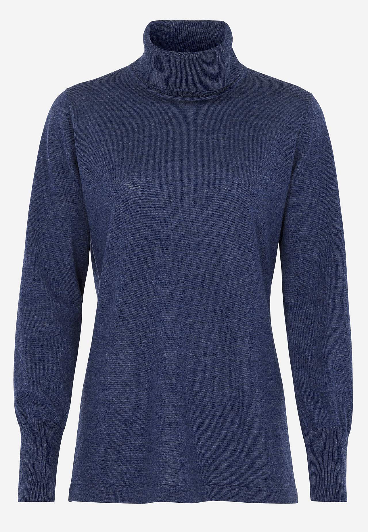 Turtleneck Premium trøje i merinould