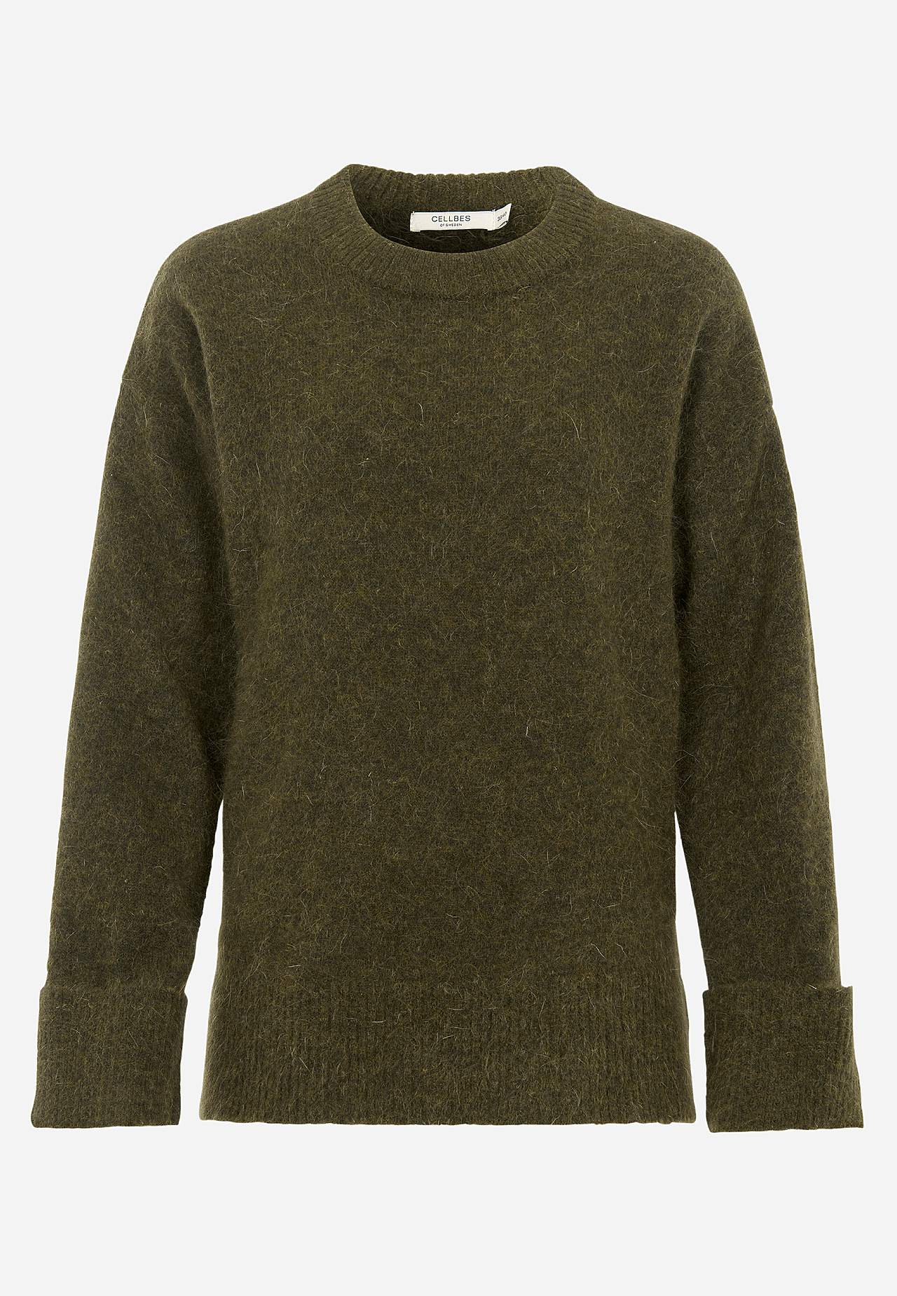 Trøje Premium i mohair- og uldblanding