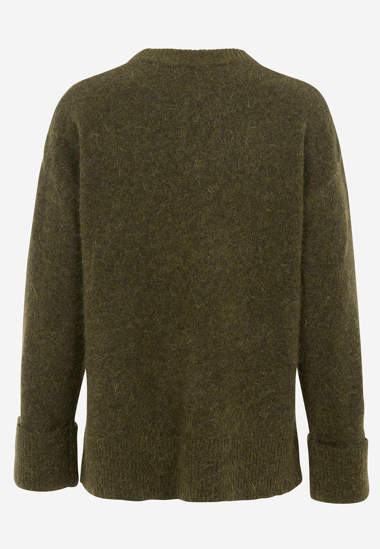 Trøje Premium i mohair- og uldblanding