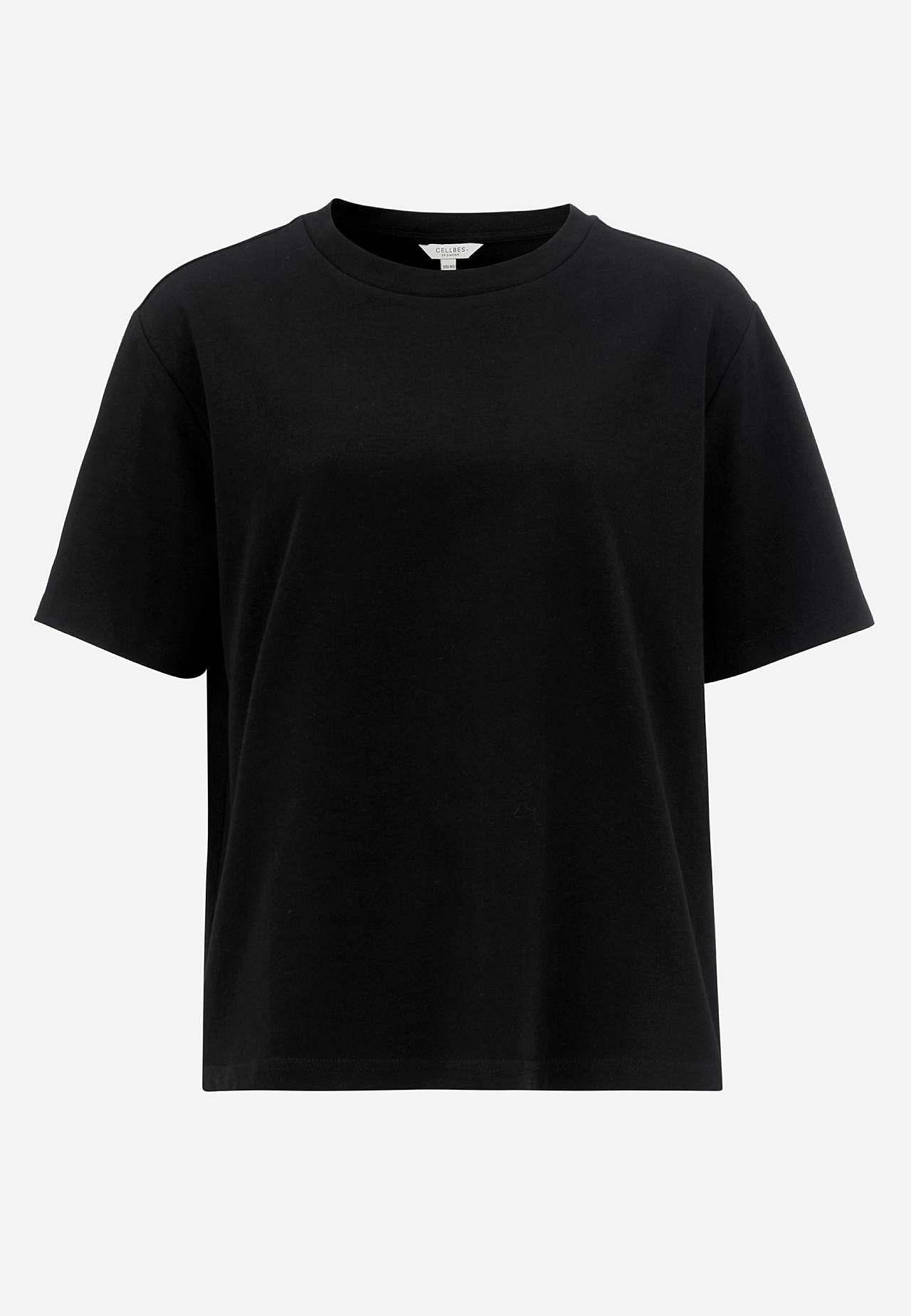 T-shirt i kraftig bomuldsjersey