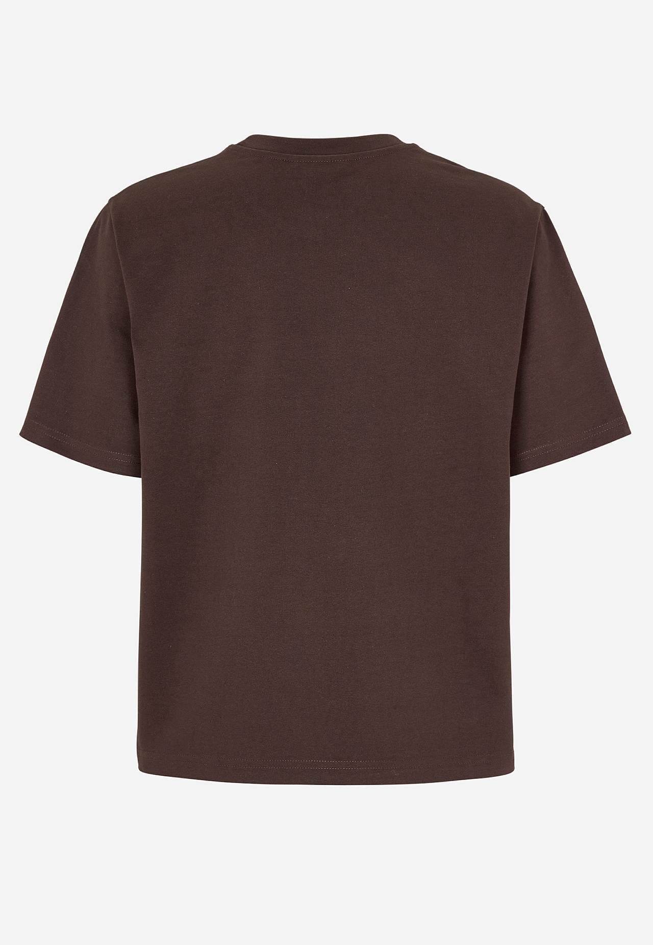 T-shirt i kraftig bomuldsjersey