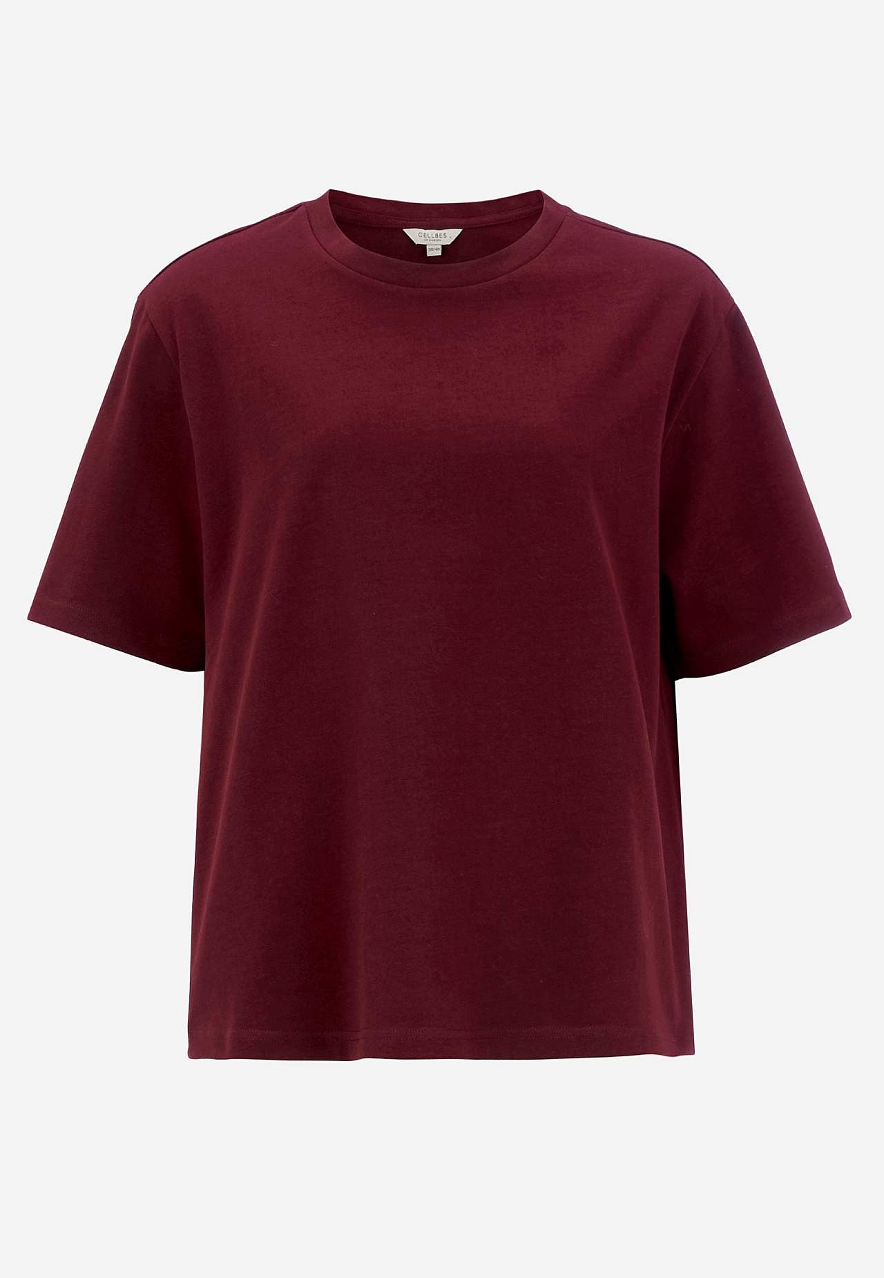 T-shirt i kraftig bomuldsjersey