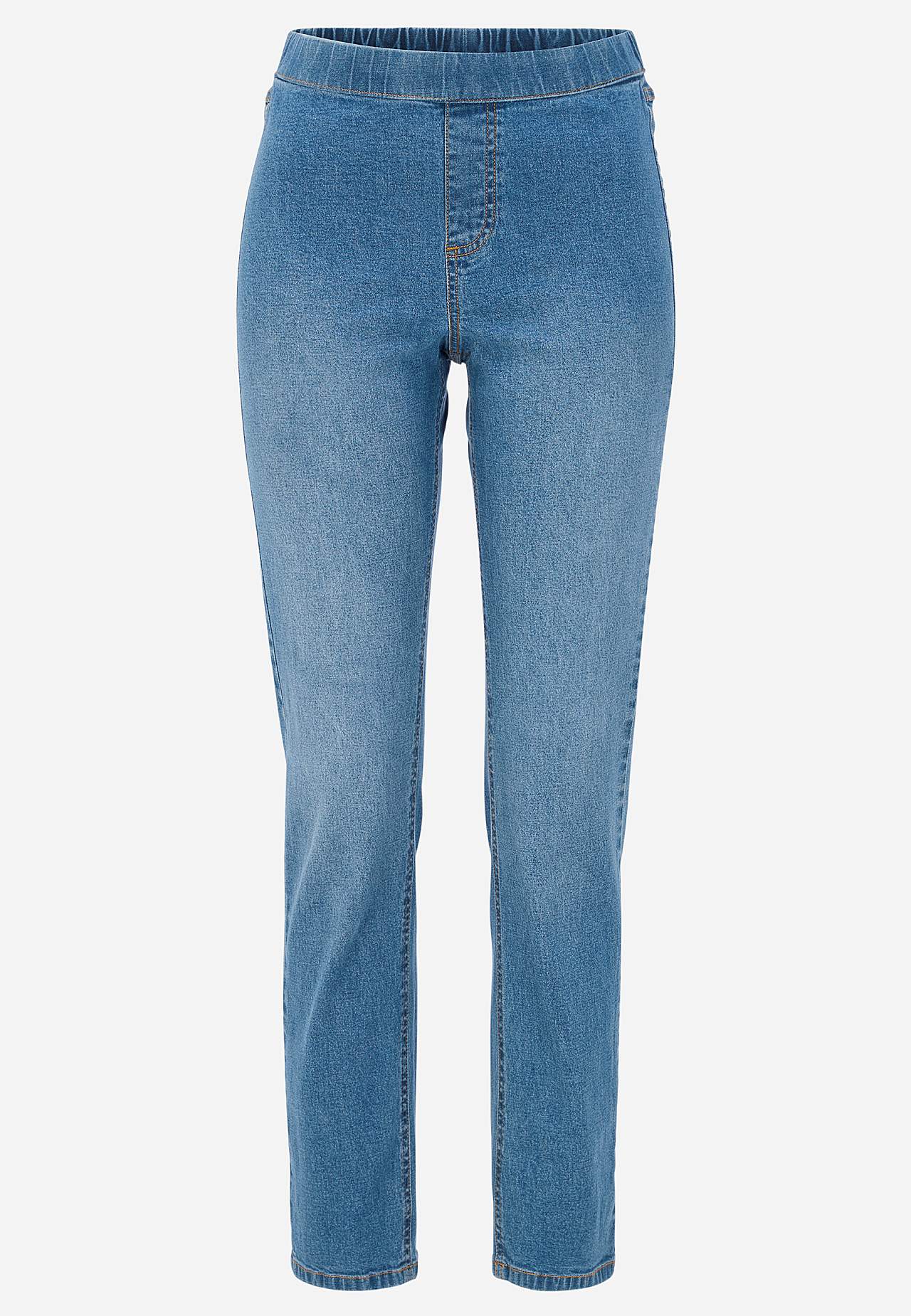 Elastiske, smalle jeggings