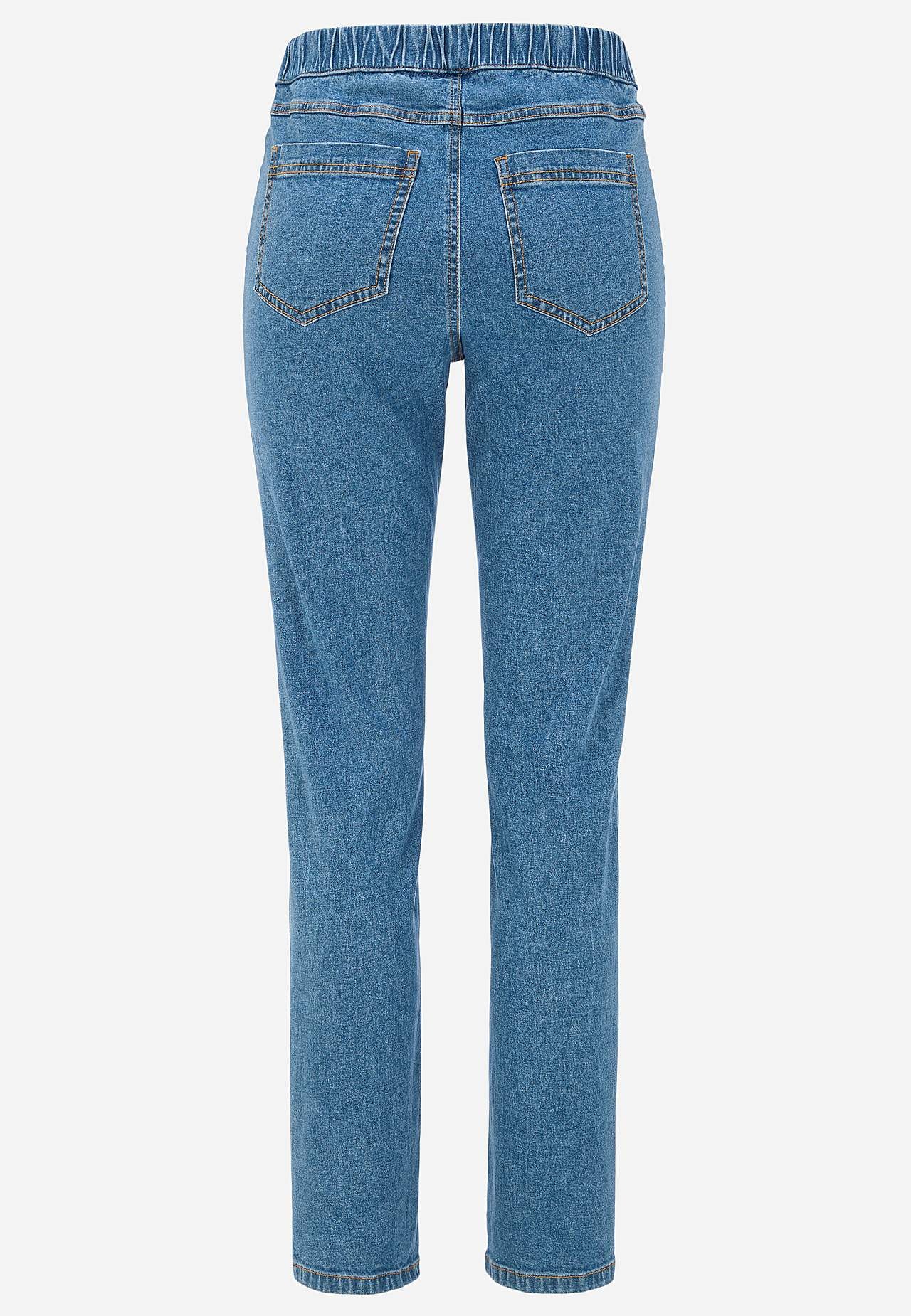 Elastiske, smalle jeggings