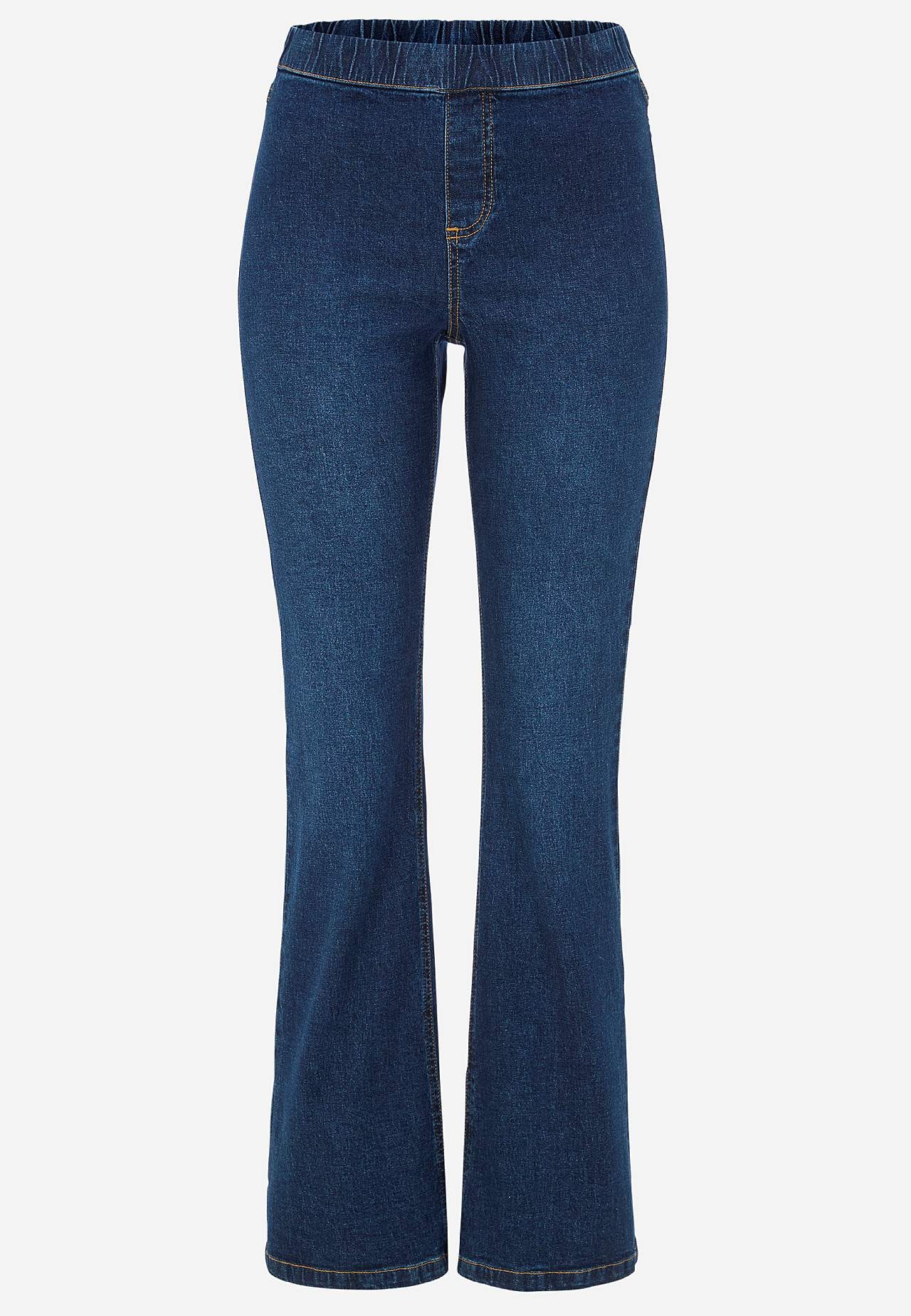 Elastisk jegging med bootcut
