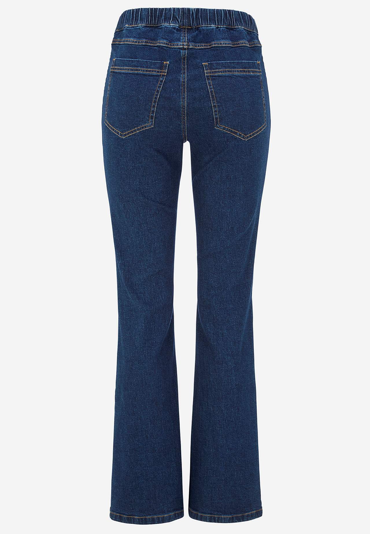 Elastisk jegging med bootcut