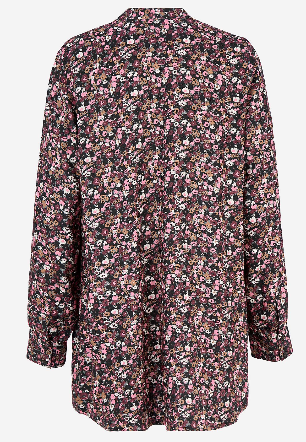 Vævet tunika med knapper