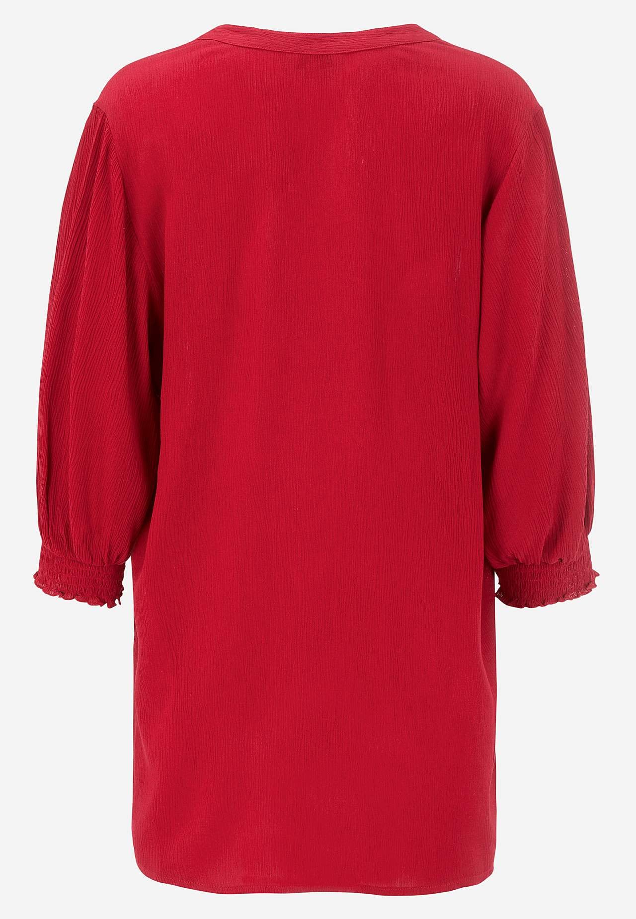 Kreppet bluse