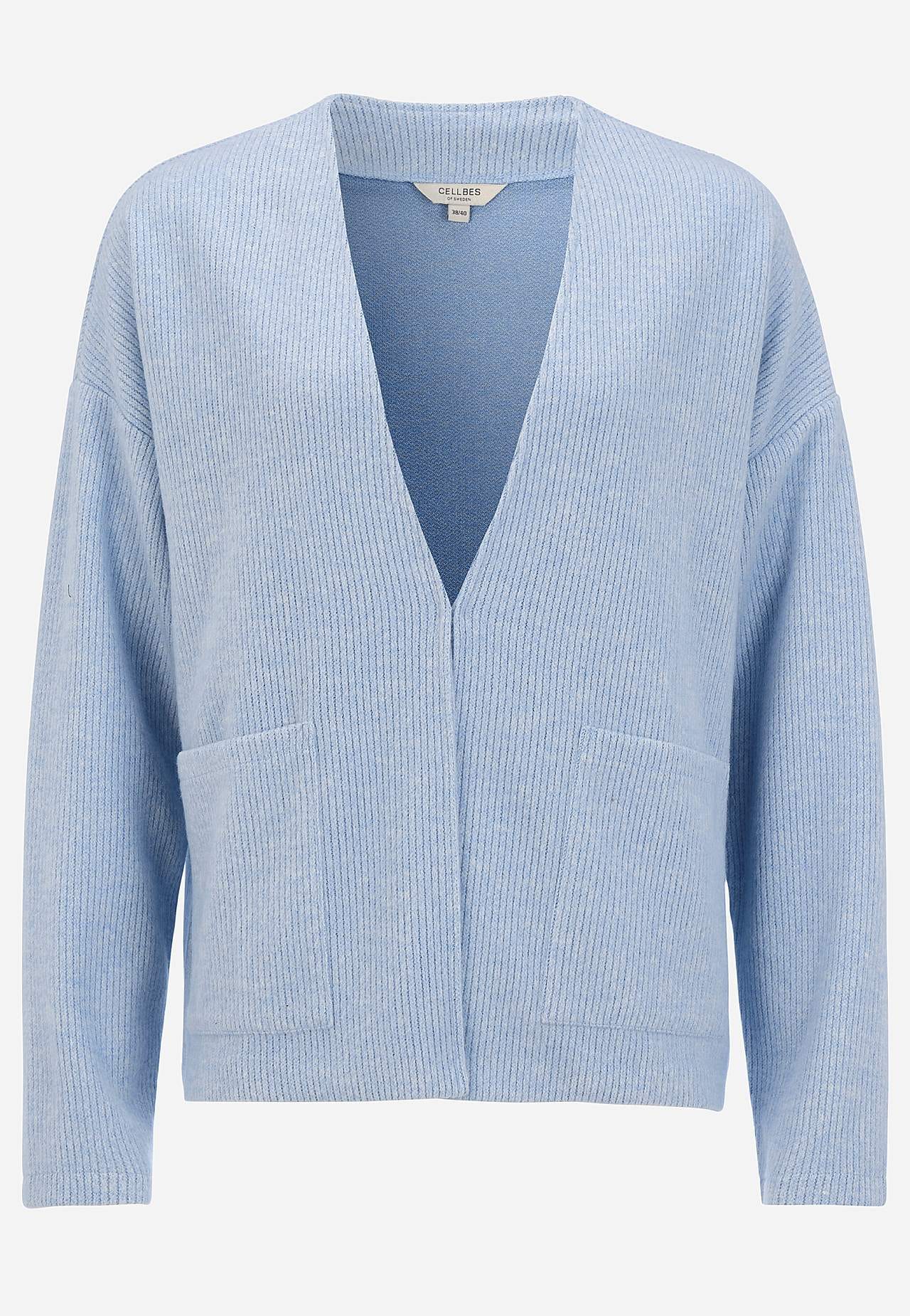 Superblød cardigan med lommer