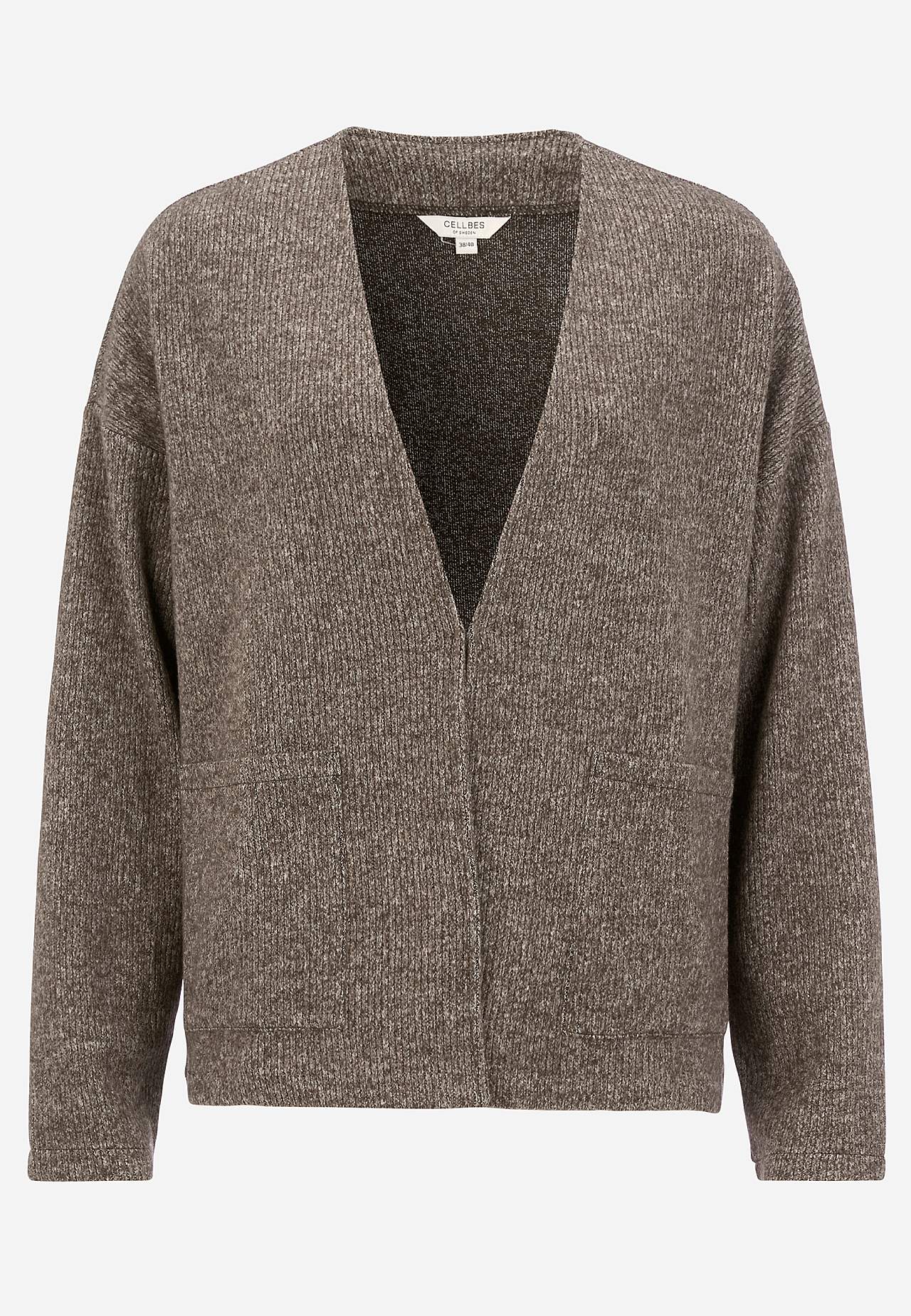 Superblød cardigan med lommer