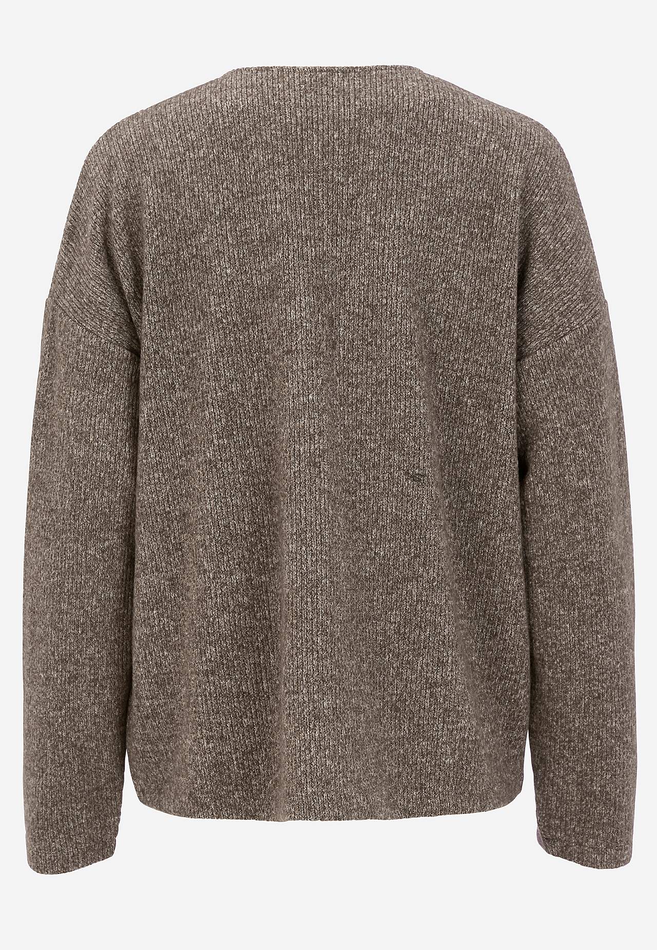 Superblød cardigan med lommer