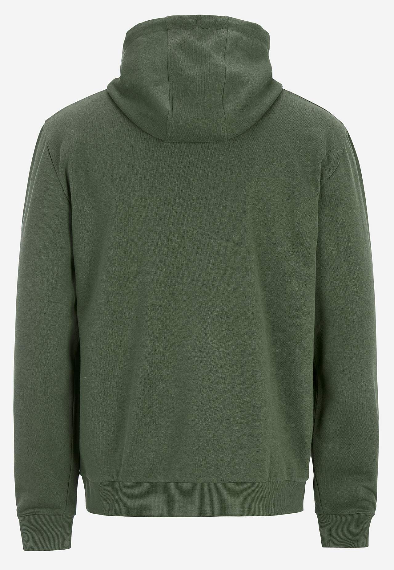 Hættetrøje med lynlås