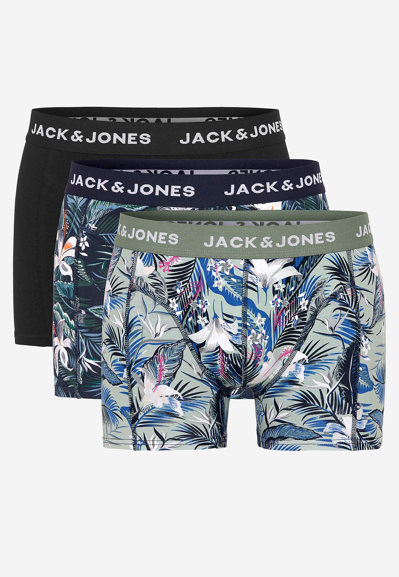 Boksershorts med kort ben 3-pack