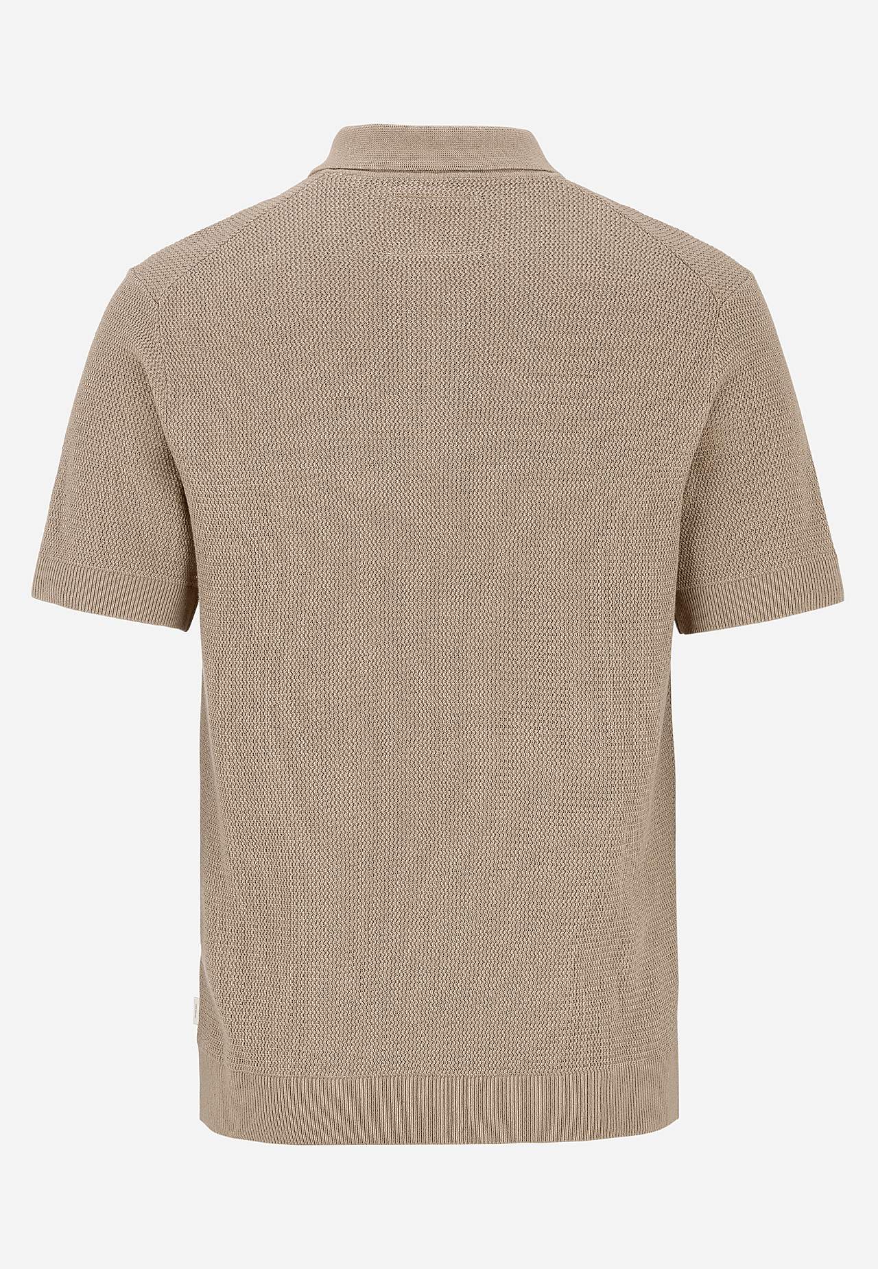 Fintstrikket bomuldstrøje