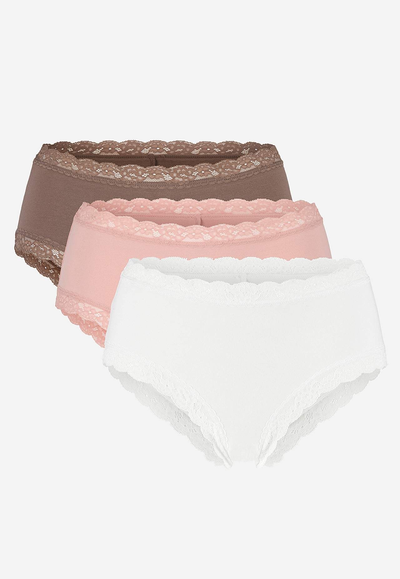 Trusse med blonde og brasiliansk snit 3-pack