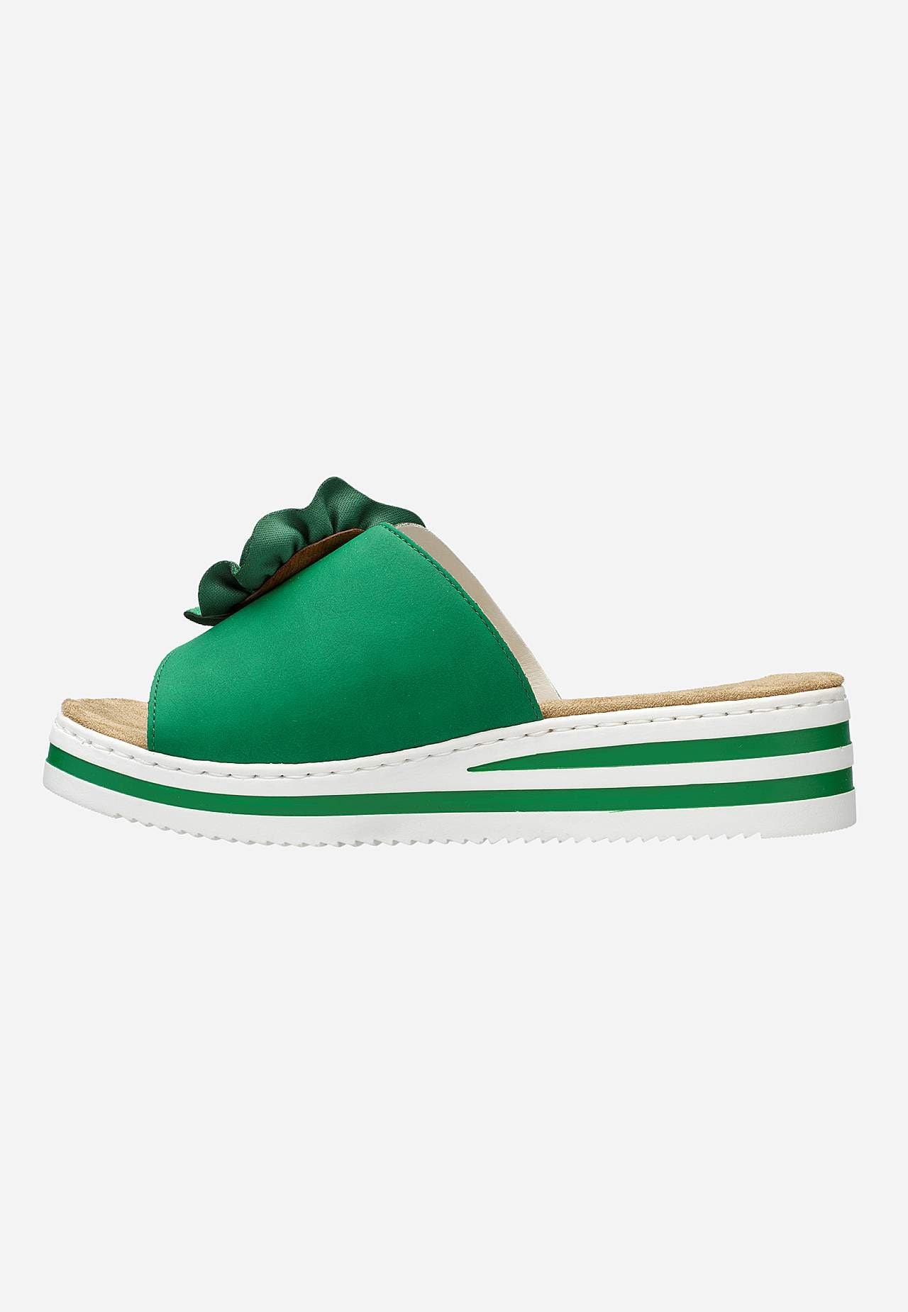 Sandal med wedgehæl