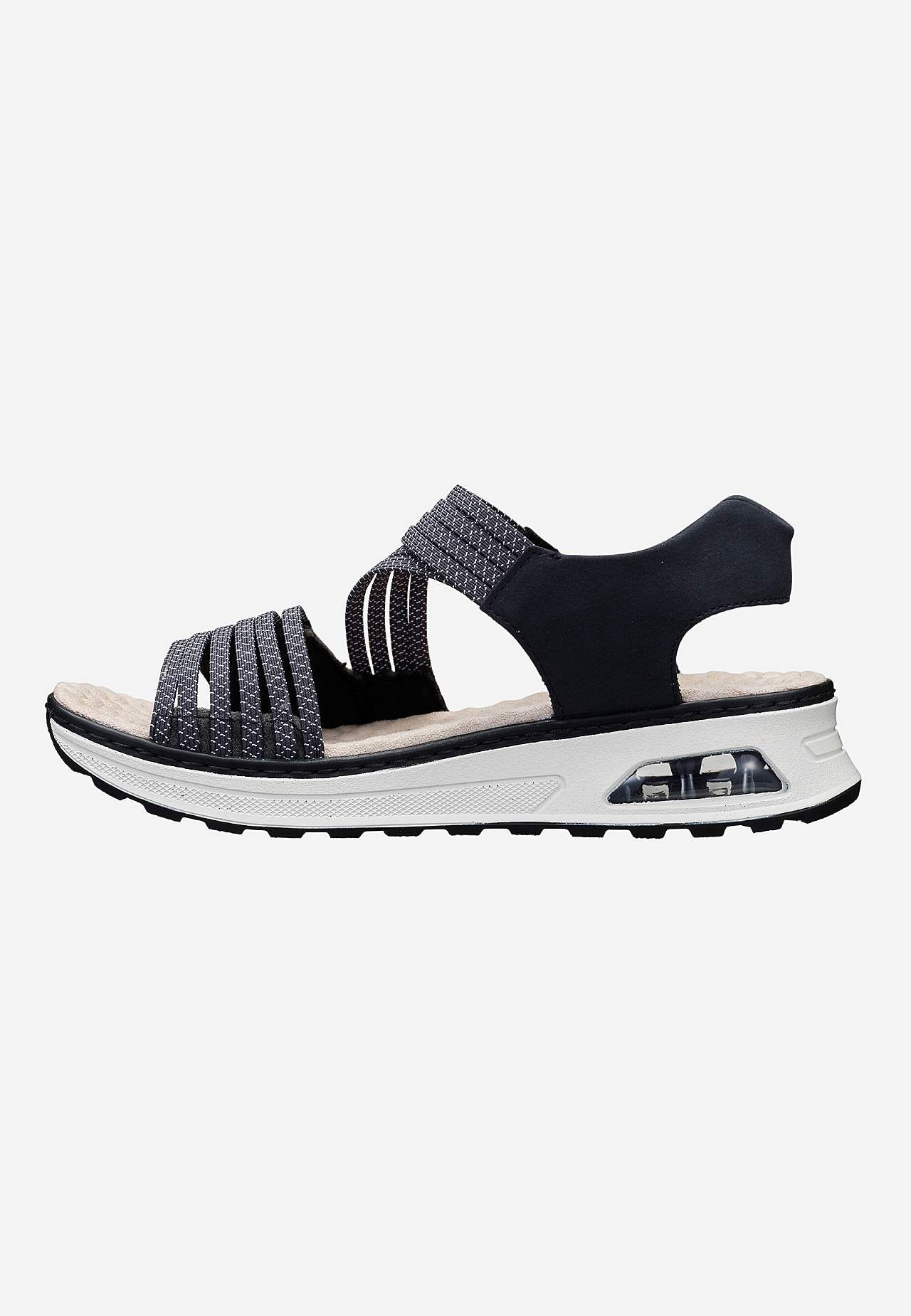 Sandal med velcrolukning