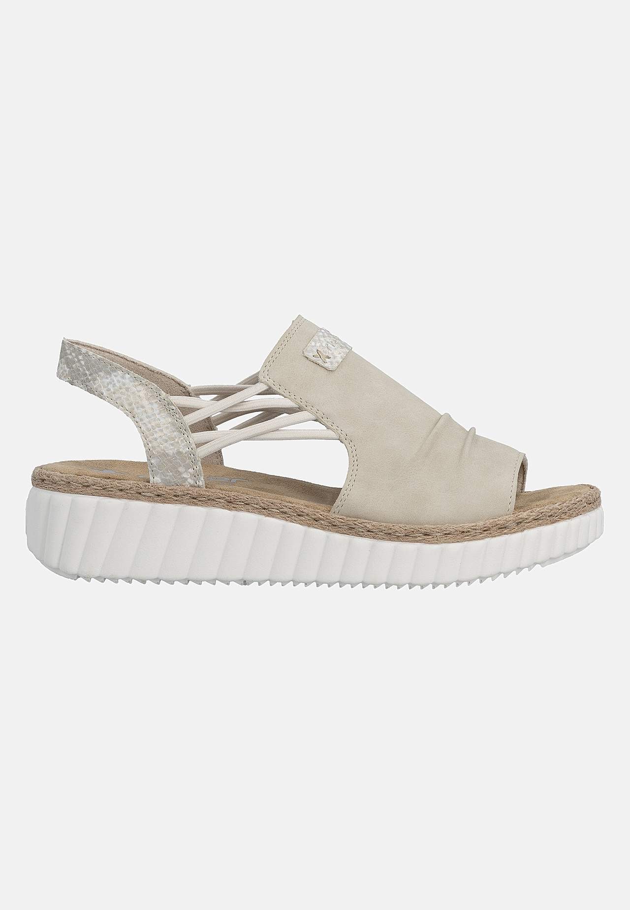 Sandal med elastikremme