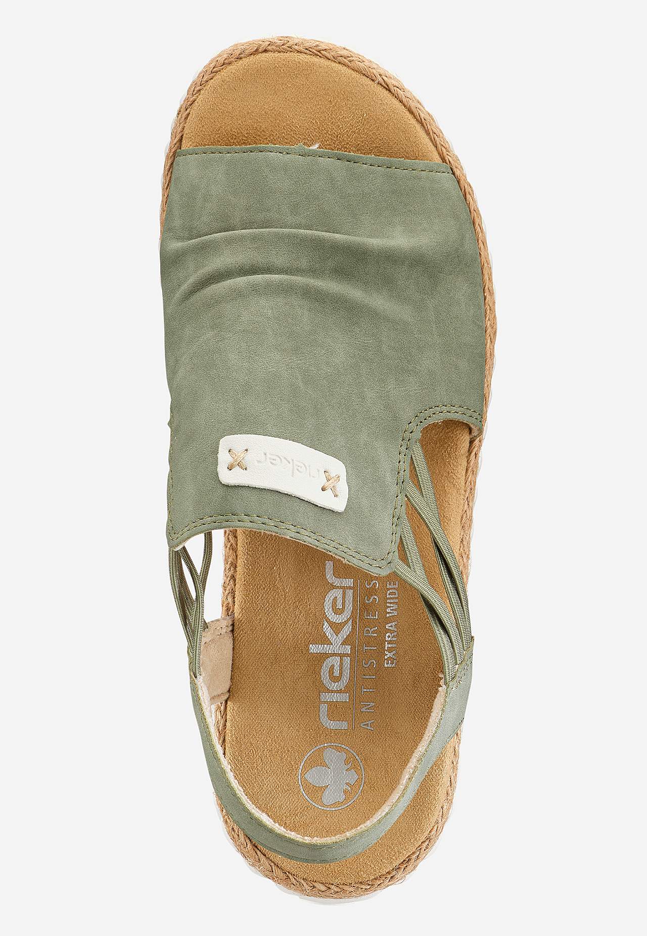 Sandal med elastikremme