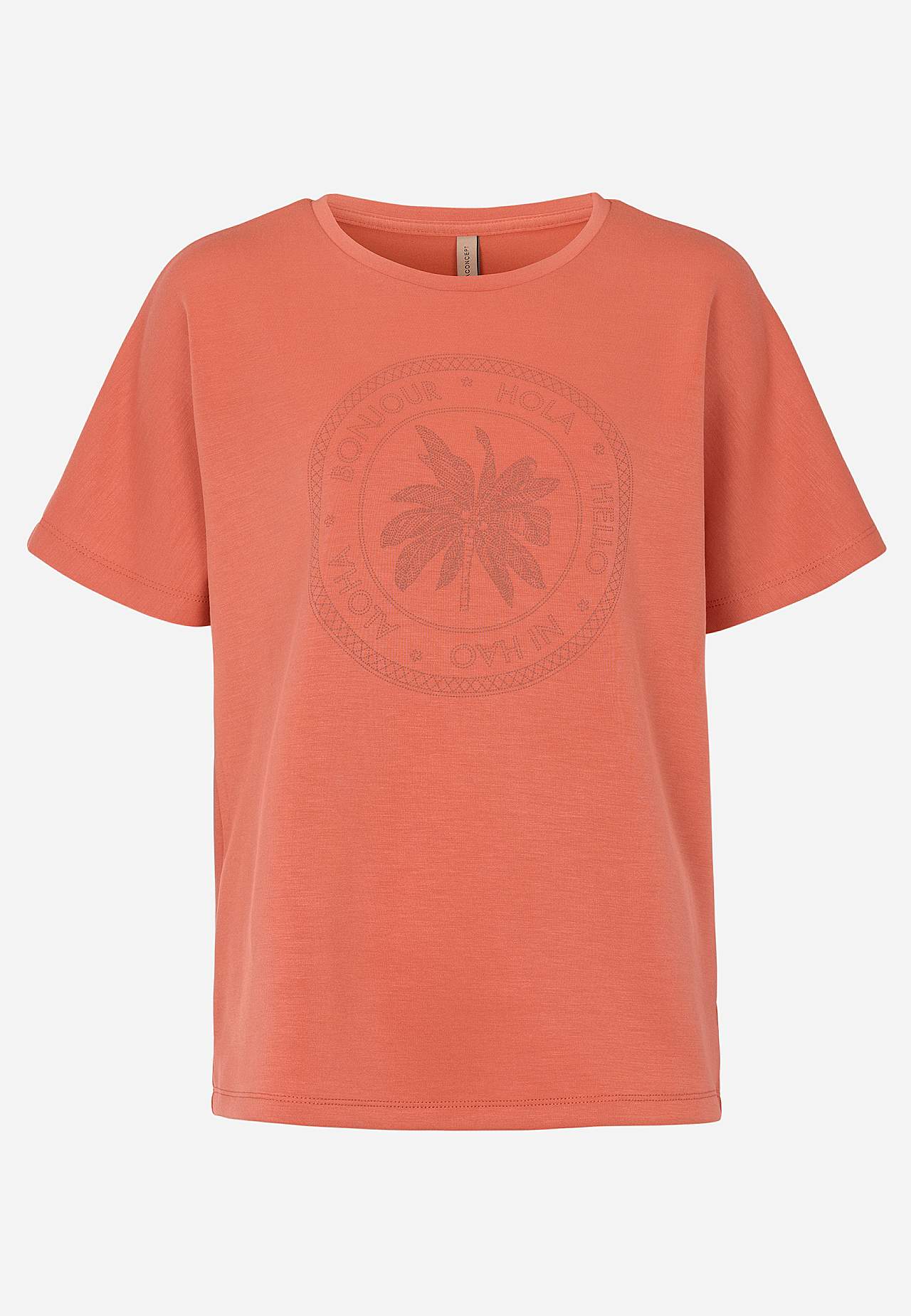 Superblød t-shirt med tryk
