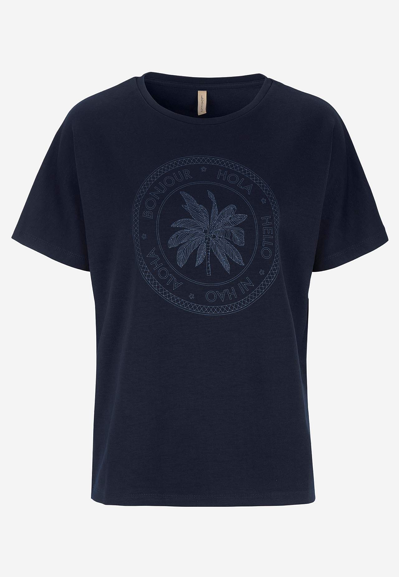 Superblød t-shirt med tryk