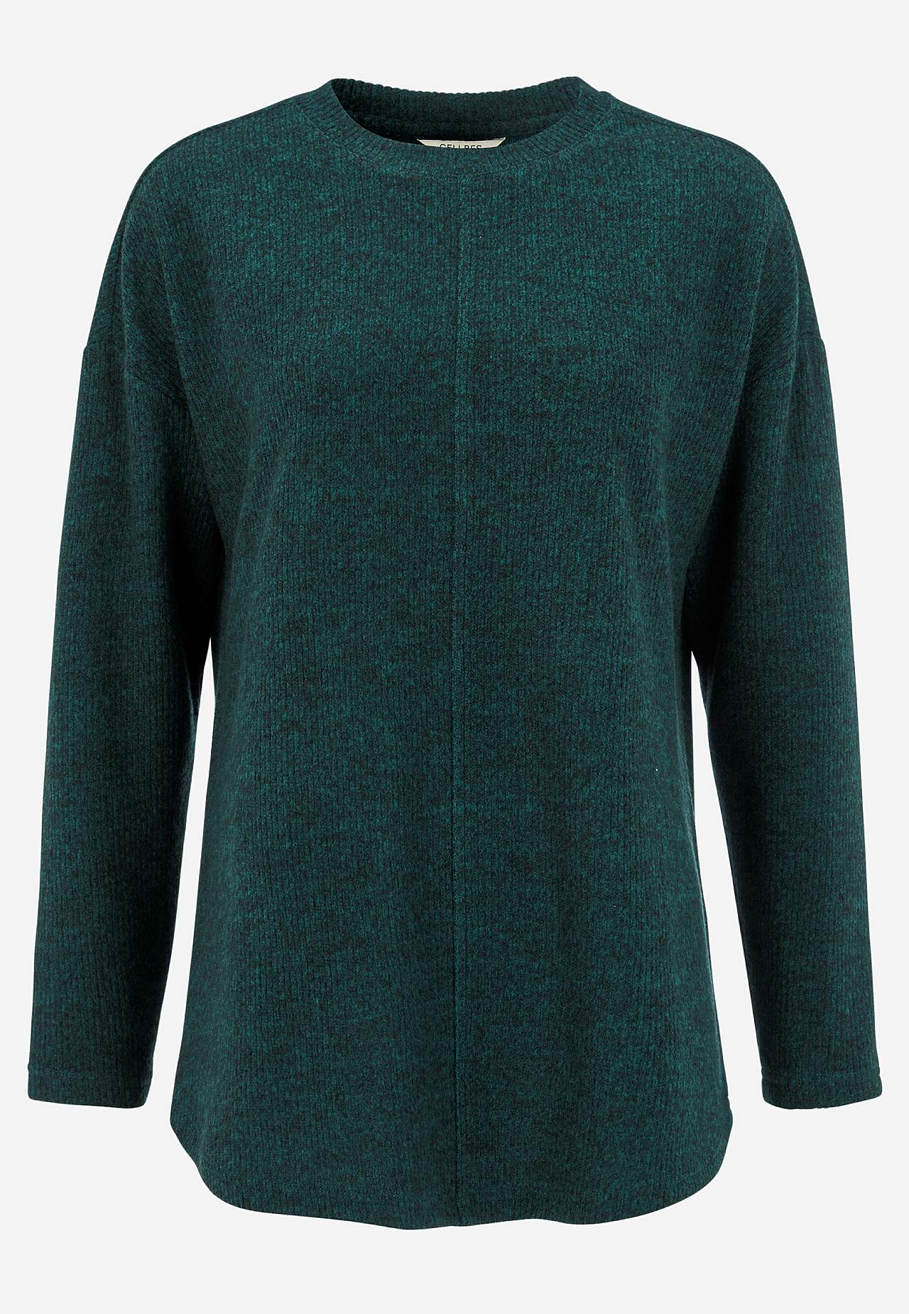 Superblød trøje med dekorativ midtersøm Beata