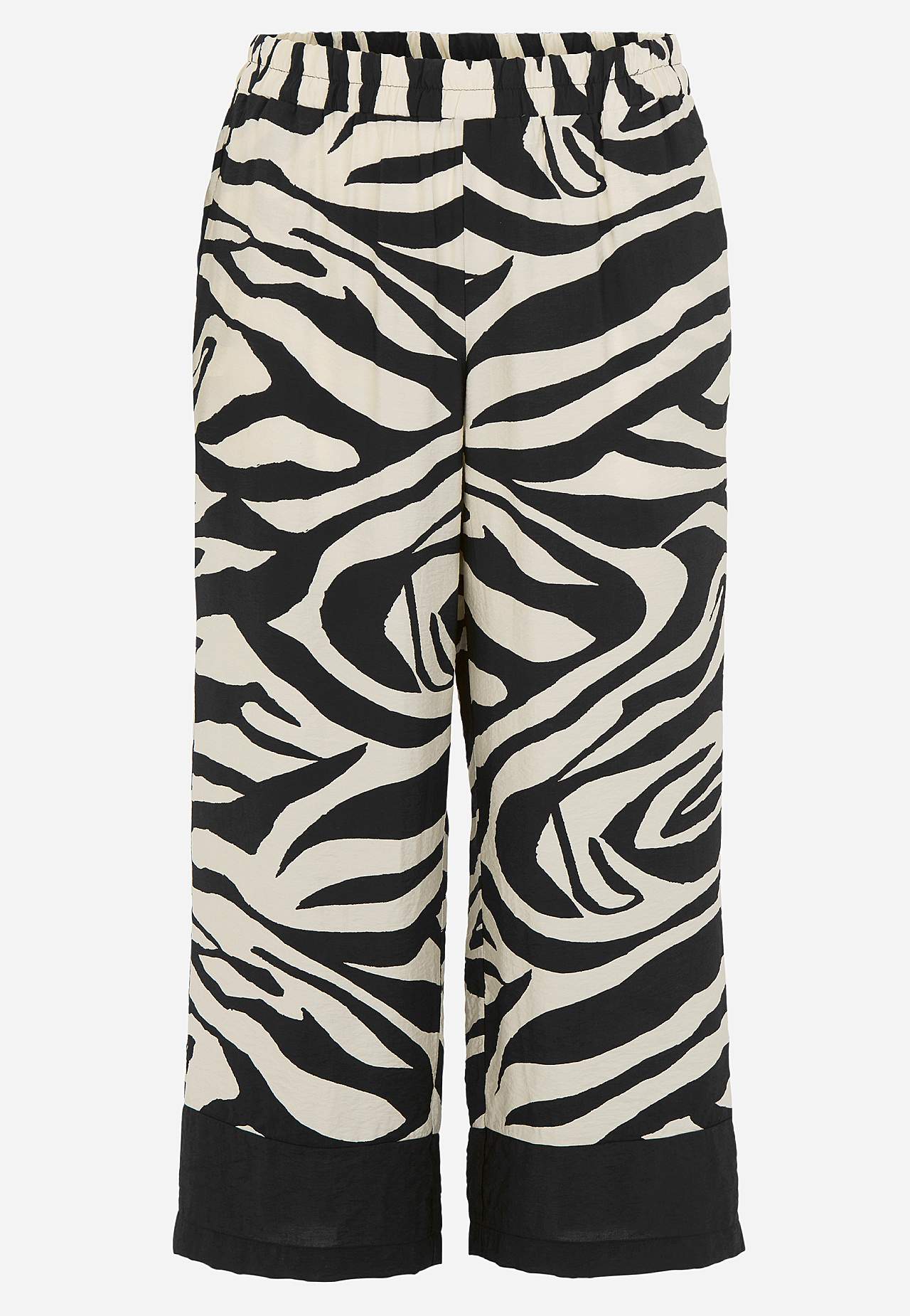 Bukser med zebramønster