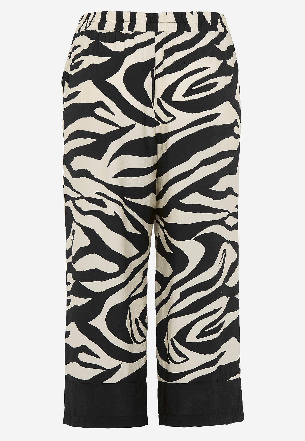 Bukser med zebramønster