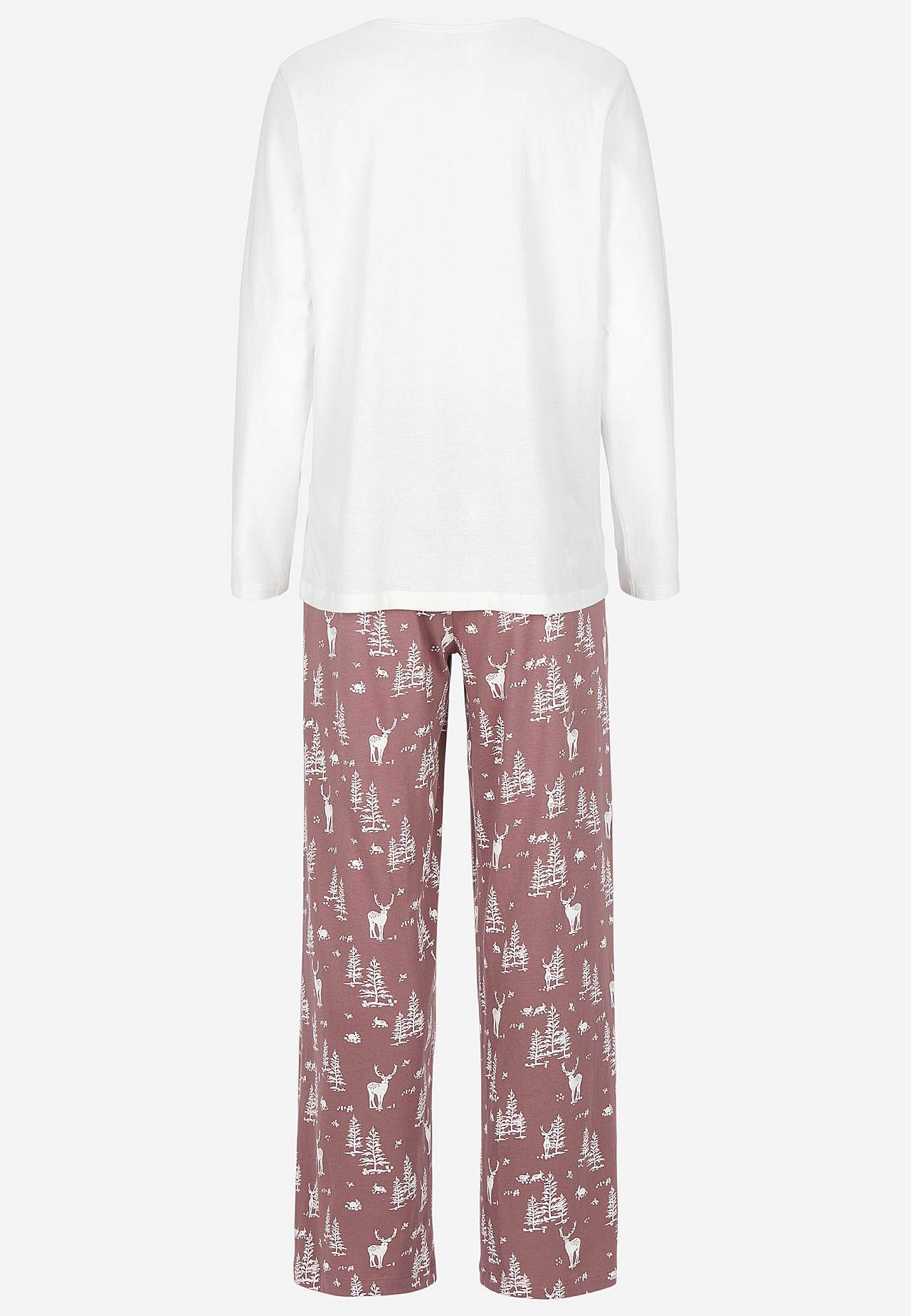 To-delt pyjamas