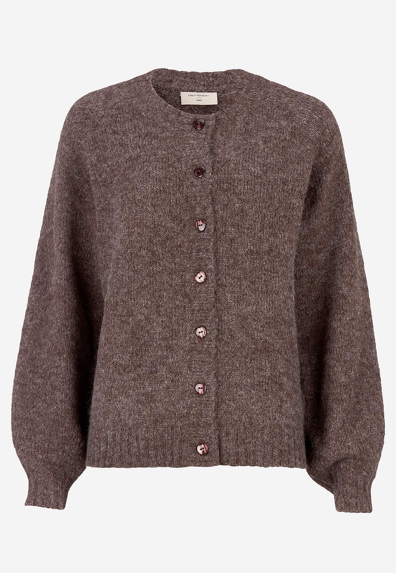 Strikket, blød cardigan
