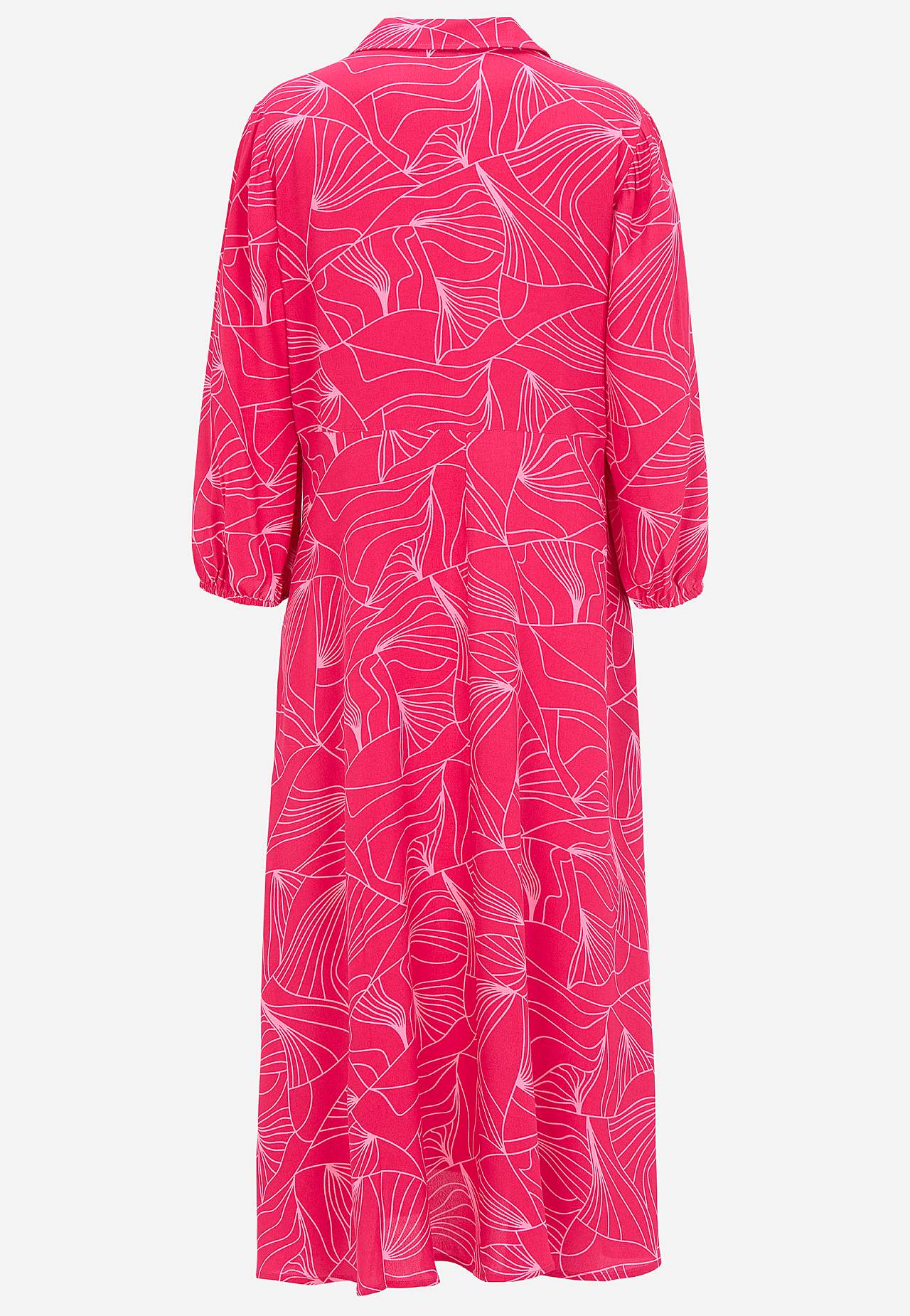 Vævet kjole med lommer