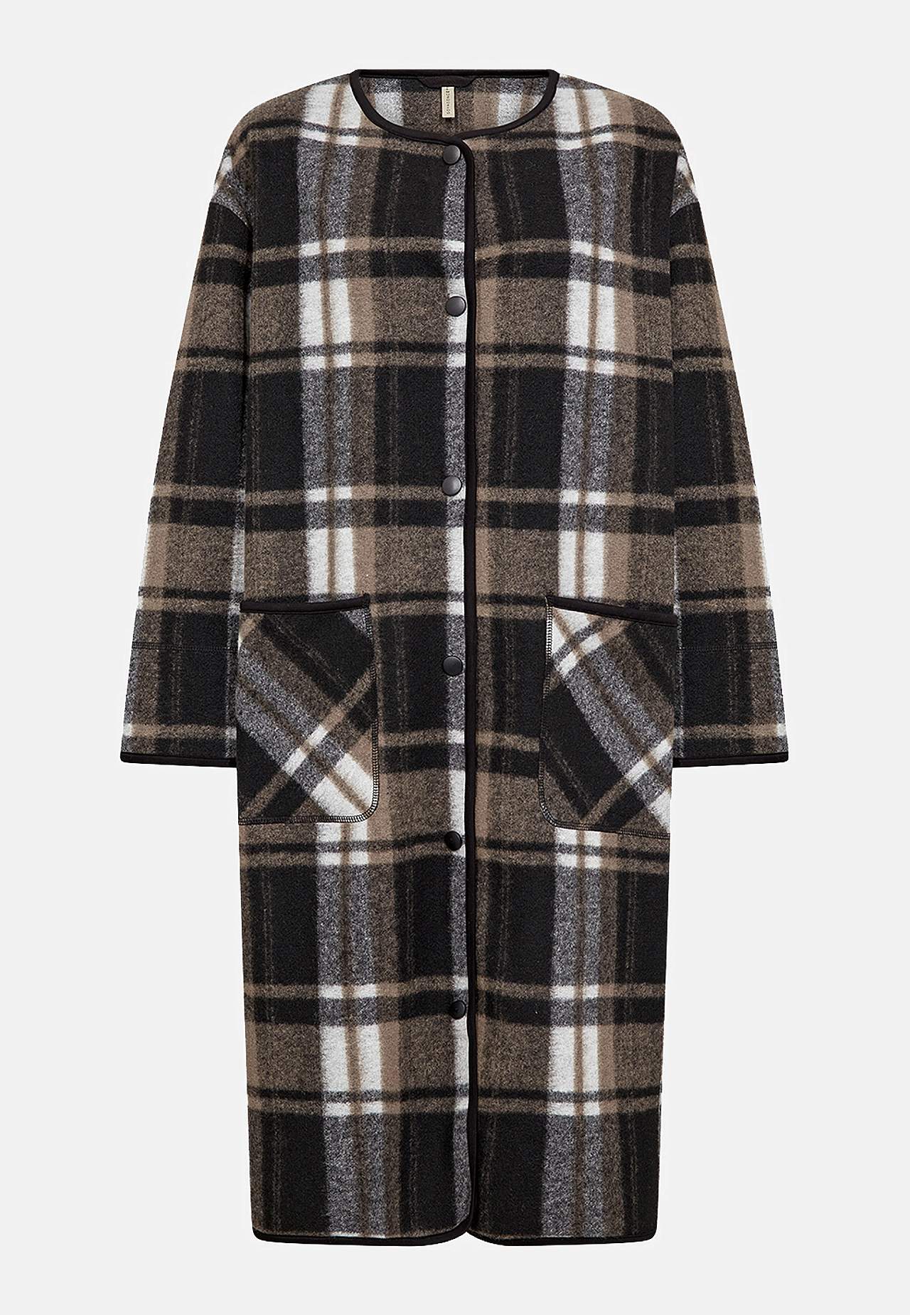 Filtet, ternet jakke