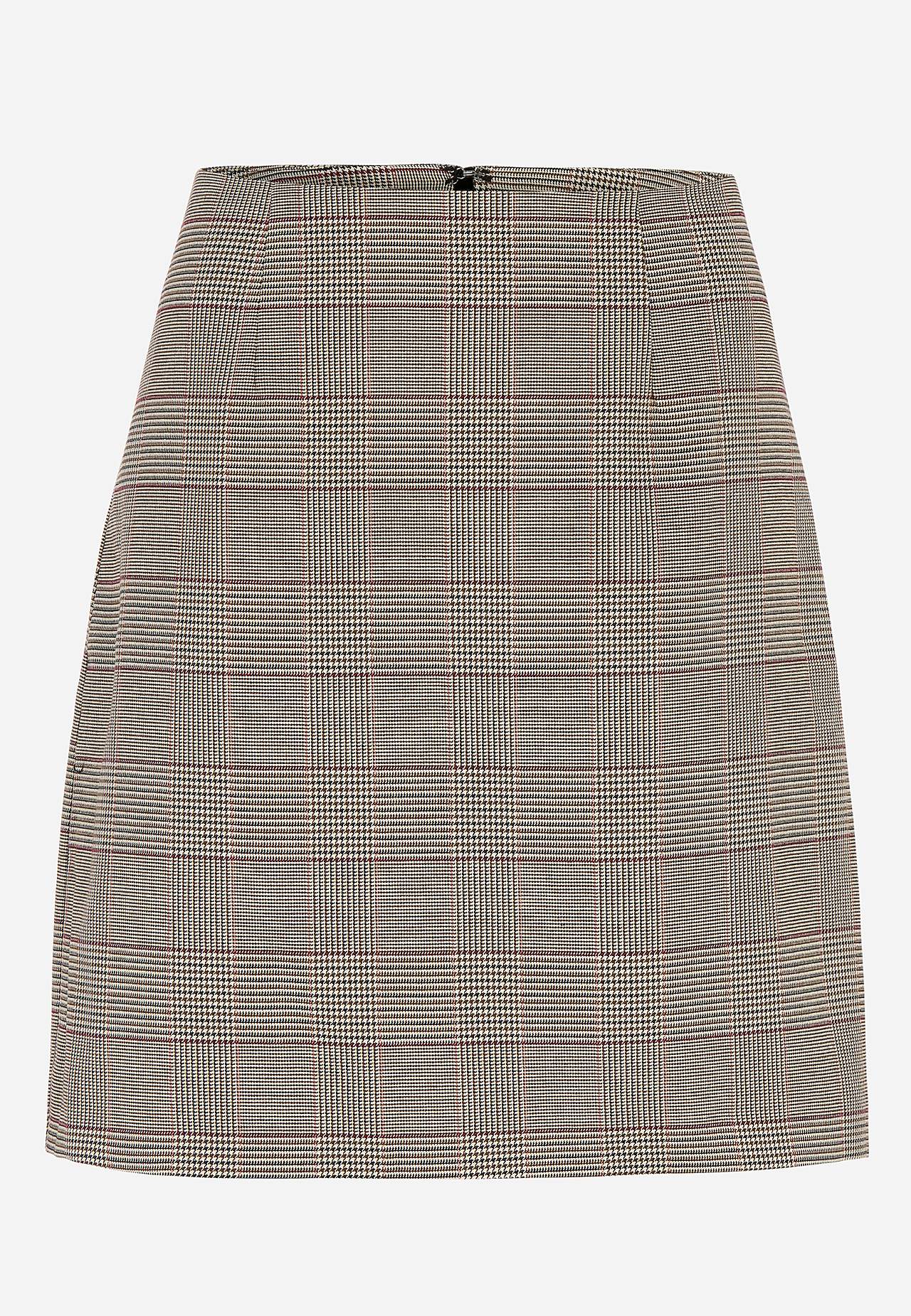 Pepitaternet, vævet nederdel