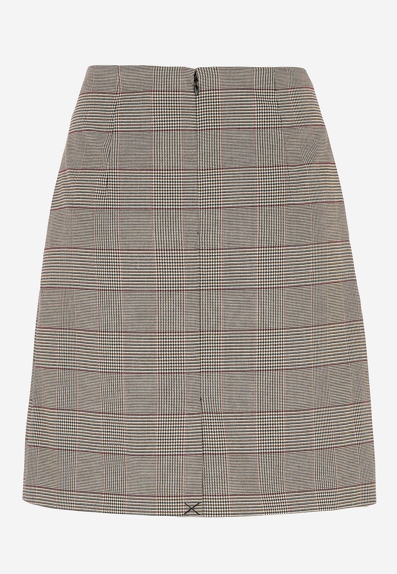 Pepitaternet, vævet nederdel