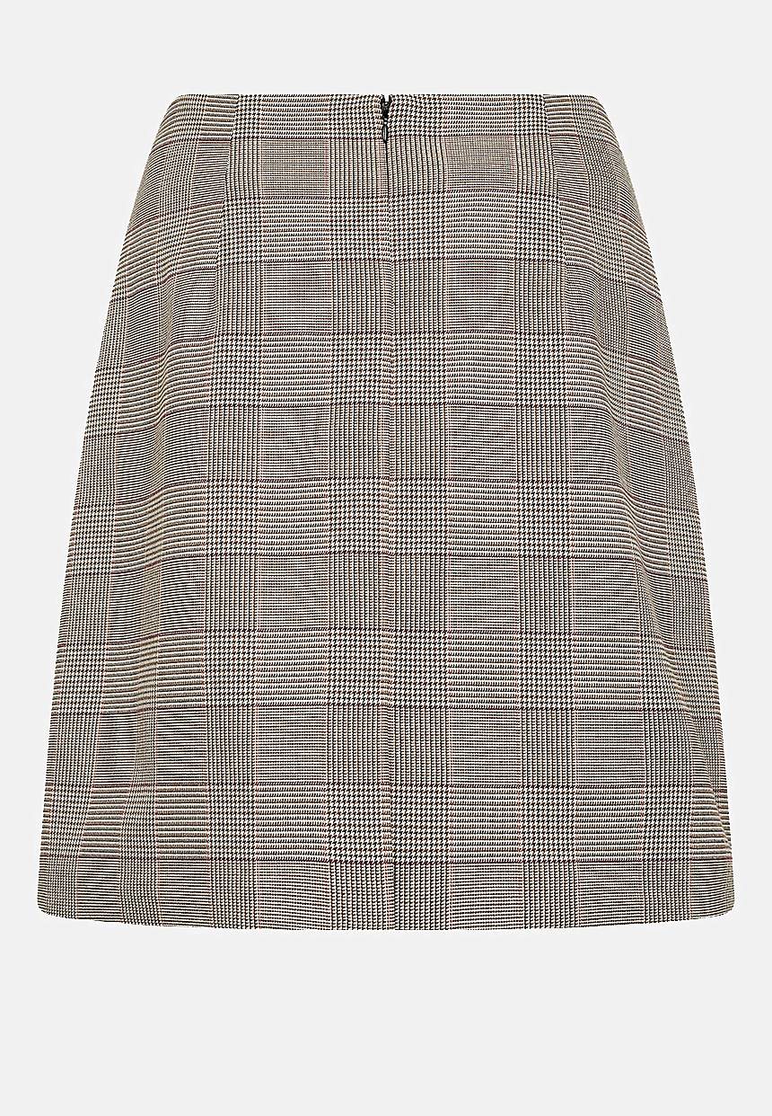 Pepitaternet, vævet nederdel