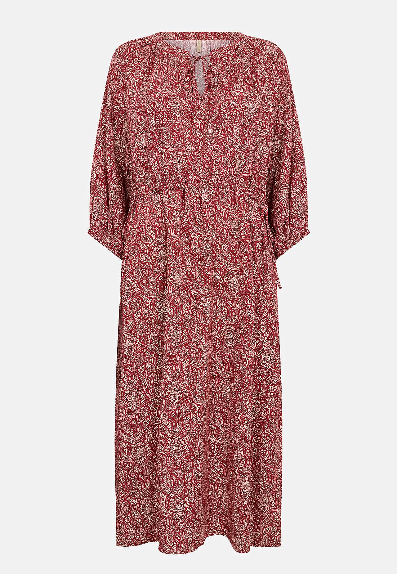 Mønstret viskosekjole