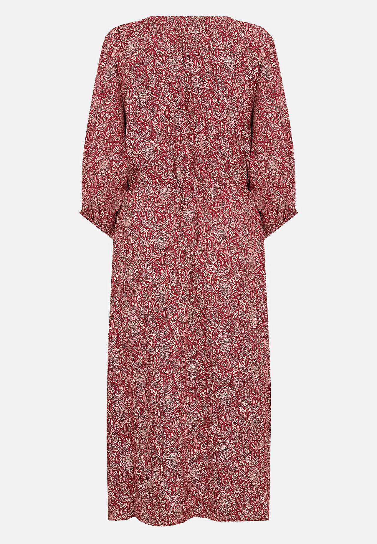 Mønstret viskosekjole