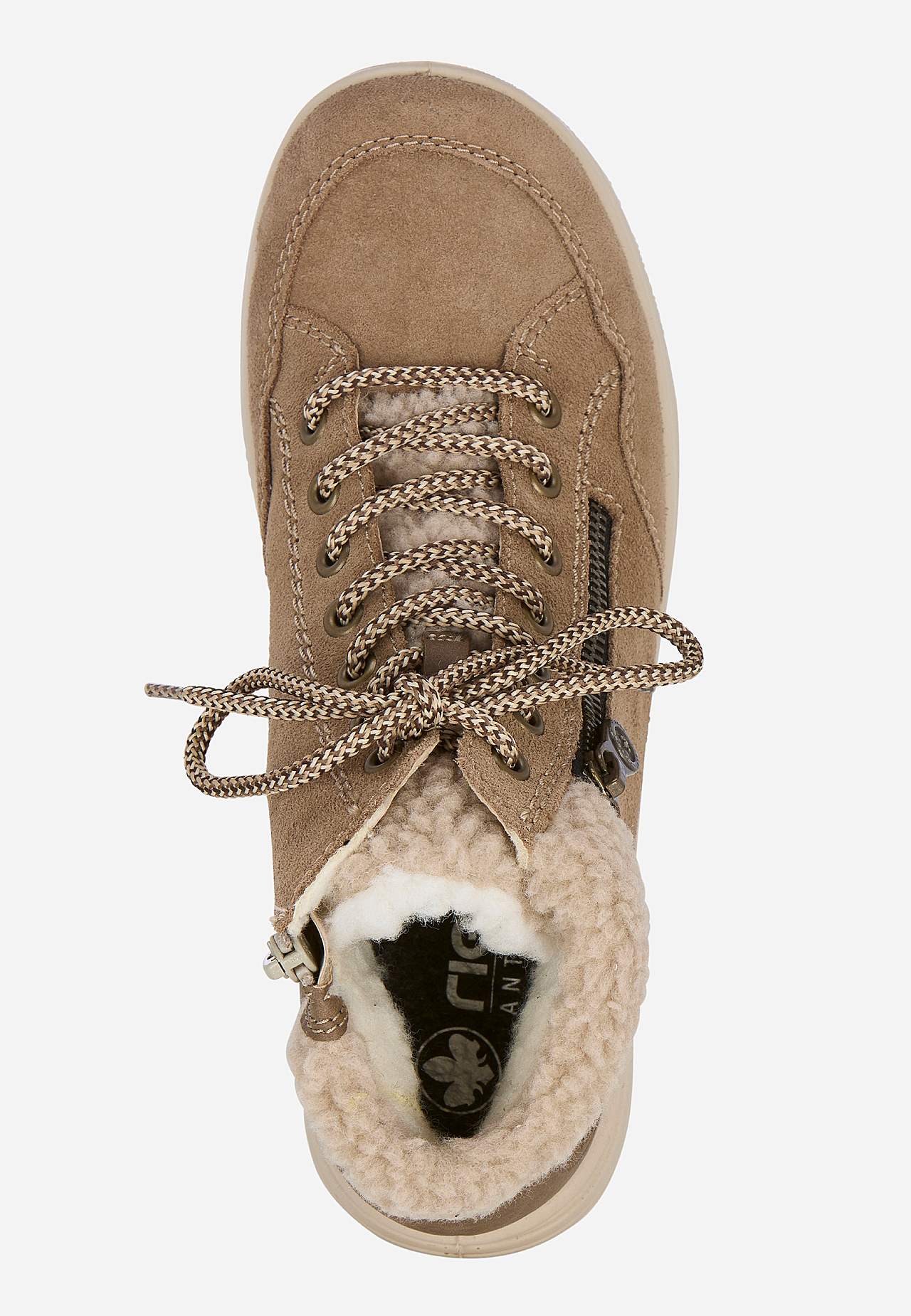 Varmt foret, vandafvisende ruskindsstøvle