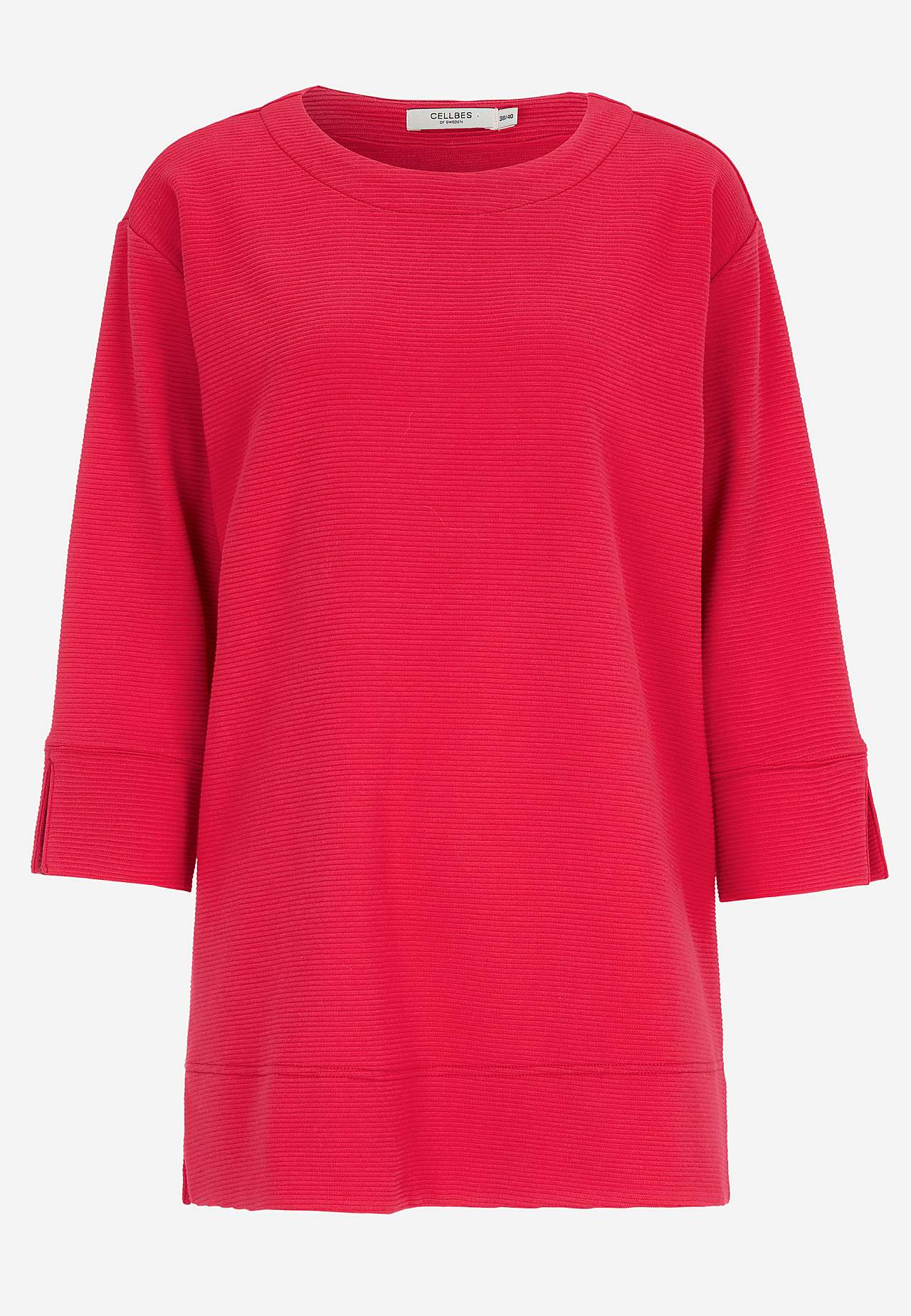 Jerseytunika med slidser