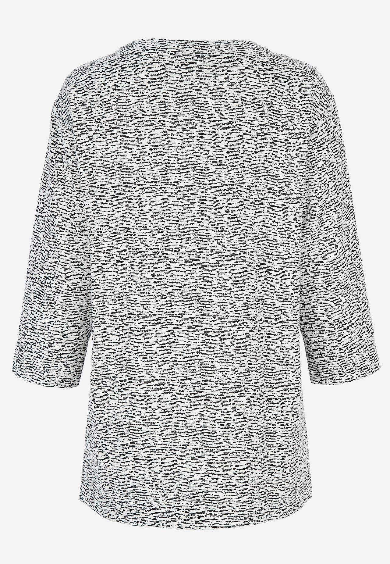 Jerseytunika med slidser