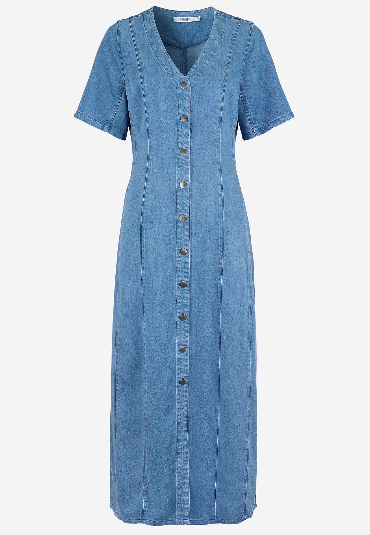 Ultrablød Premium cowboykjole med knapper