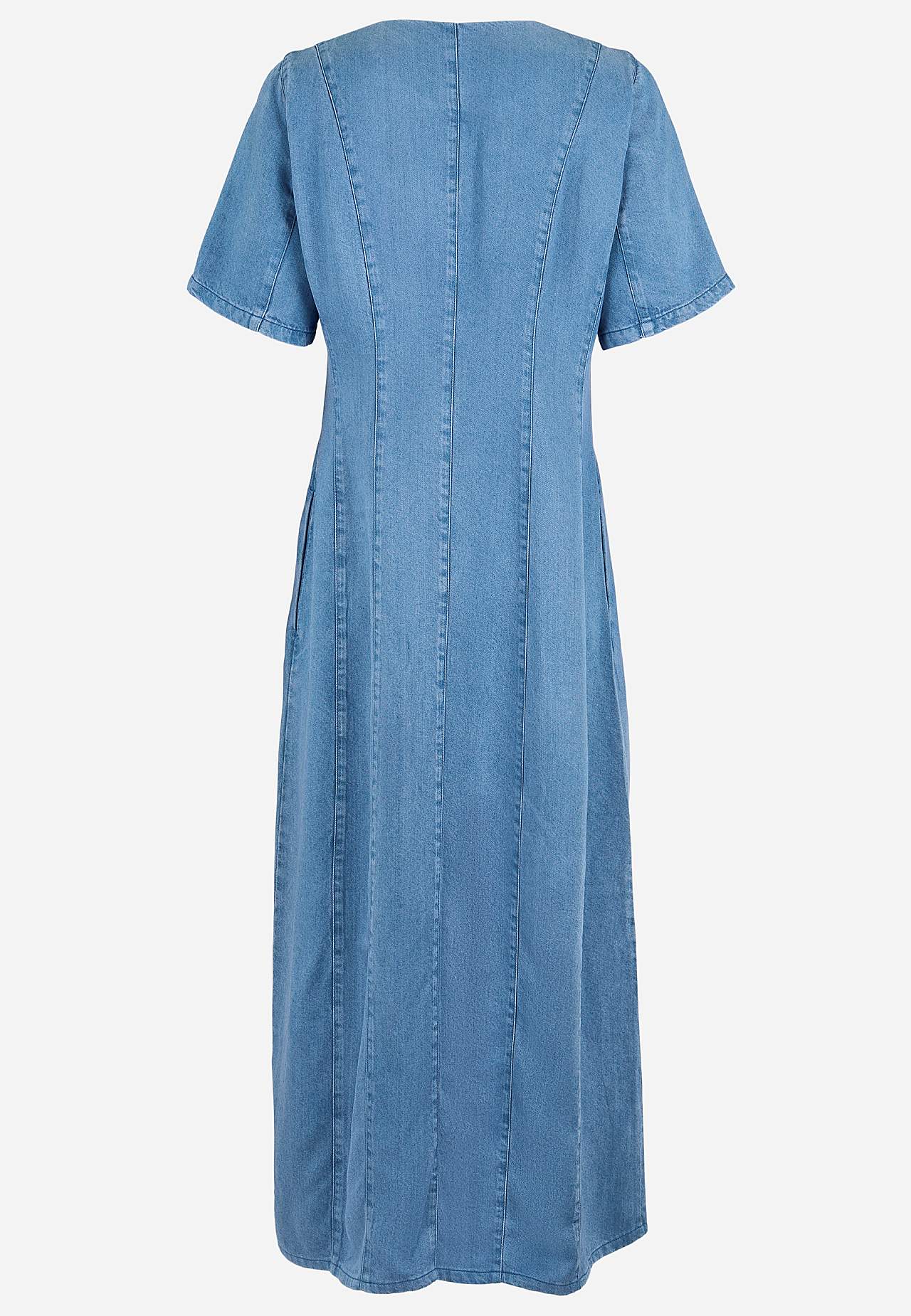 Ultrablød Premium cowboykjole med knapper