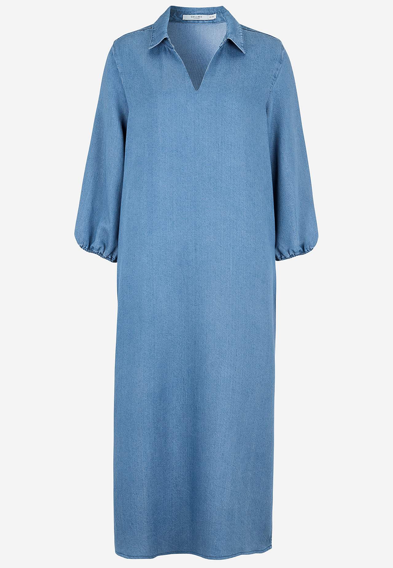 Ultrablød Premium cowboykjole med krave