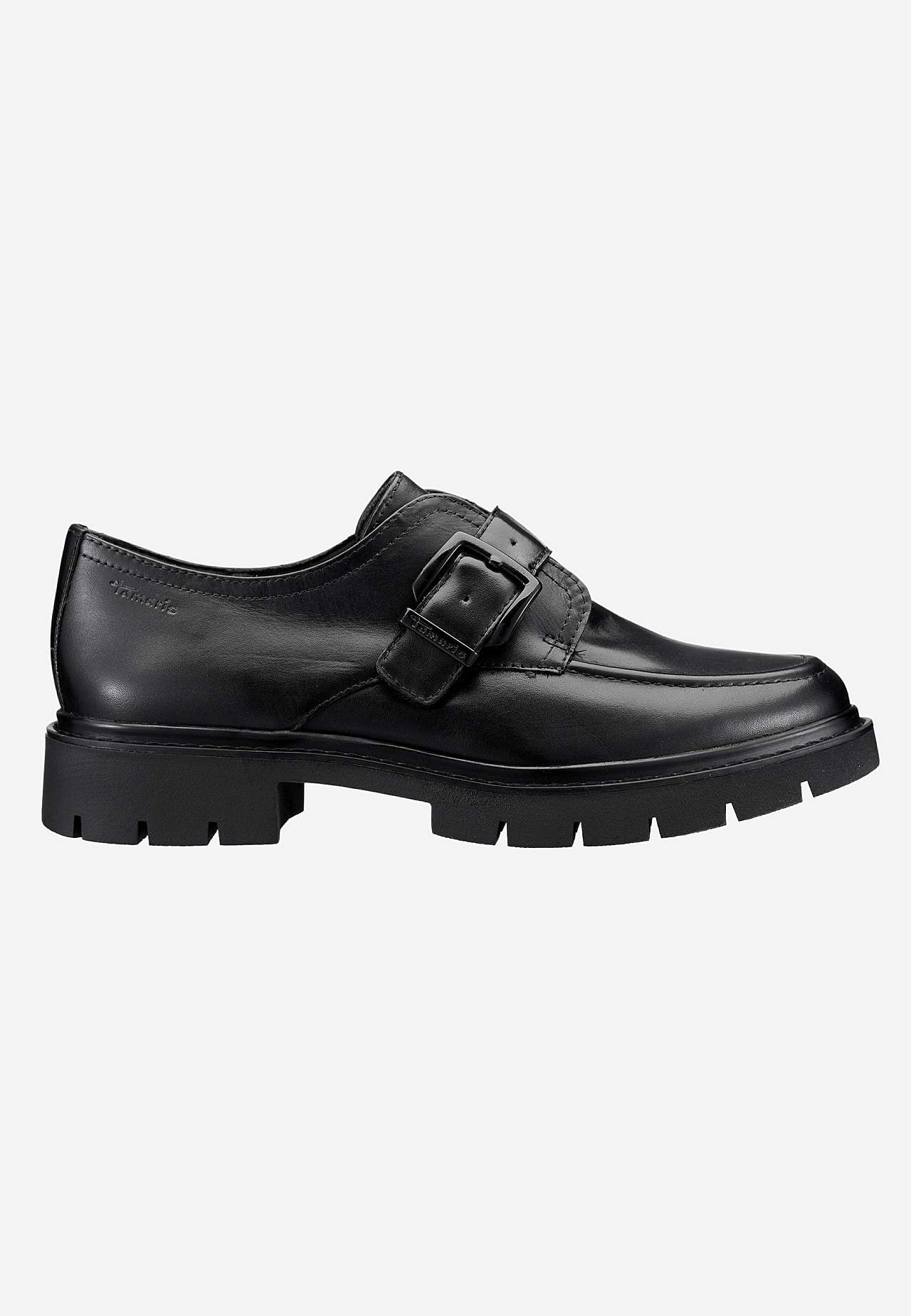 Skindloafer med spænde Comfort