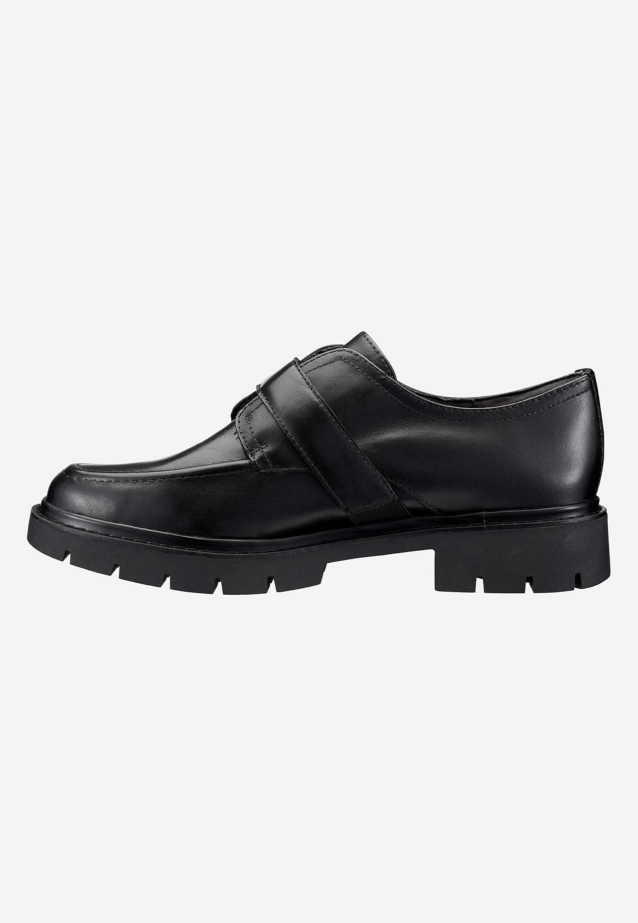 Skindloafer med spænde Comfort