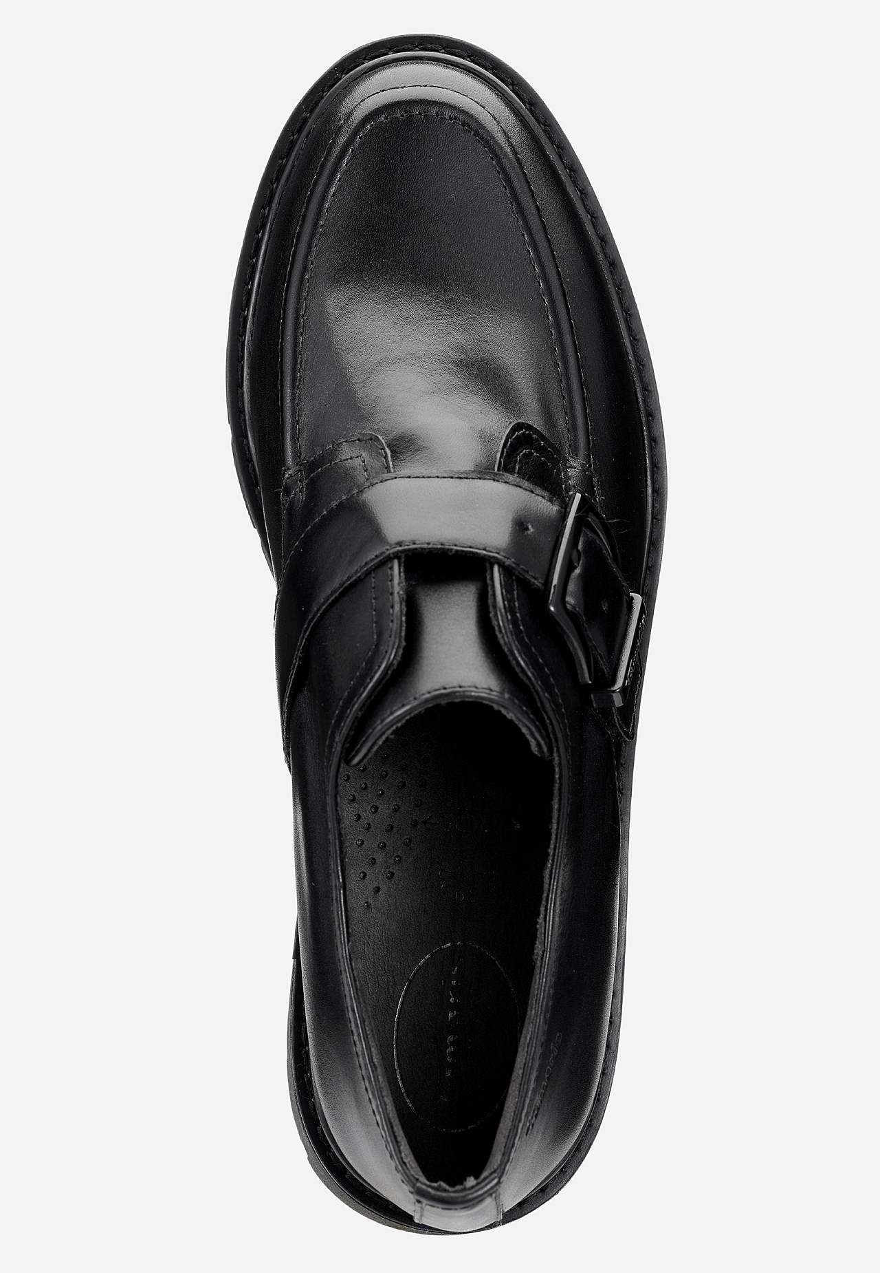Skindloafer med spænde Comfort